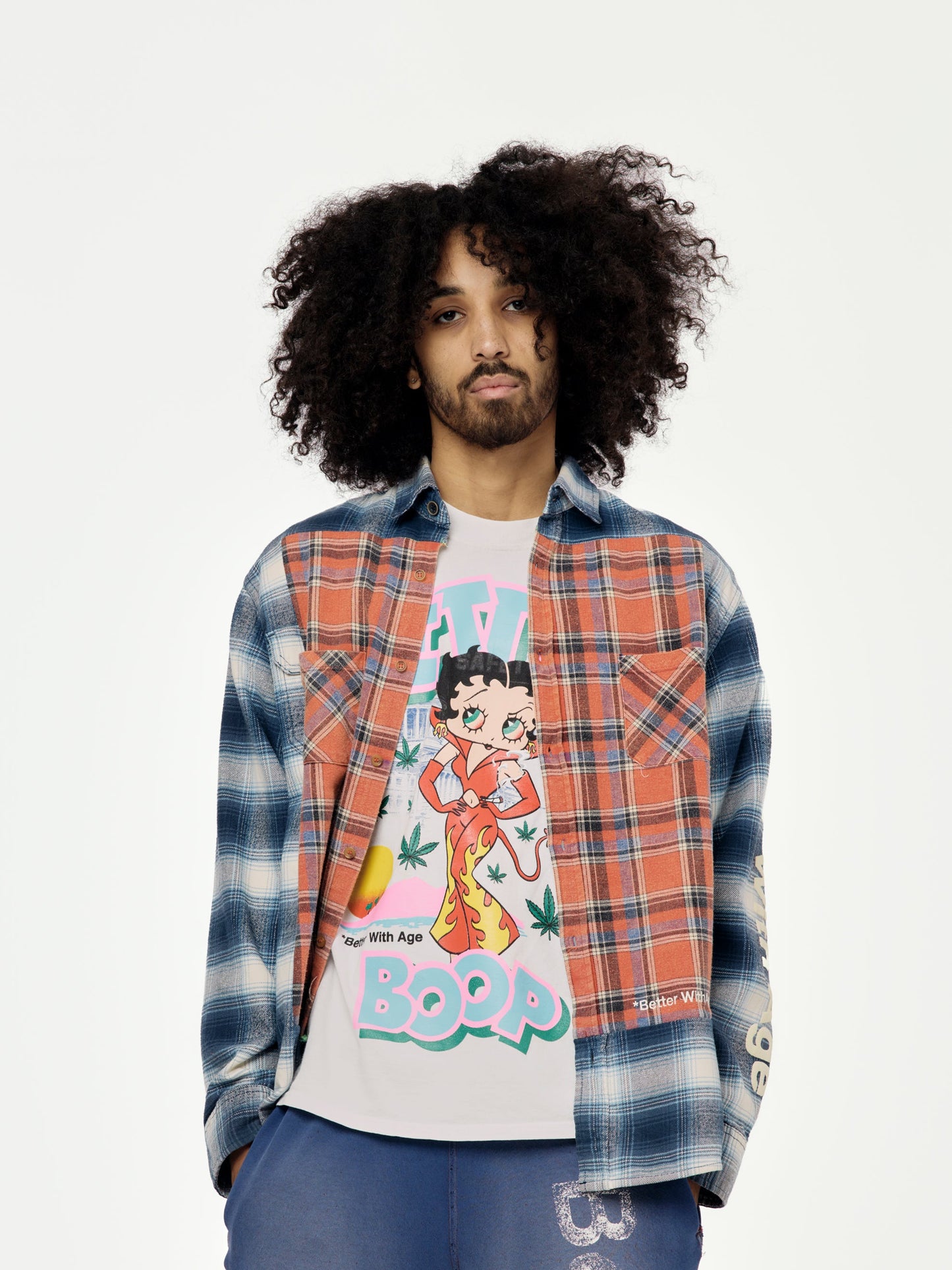Re-Tartan Flannel Shirt (multi)