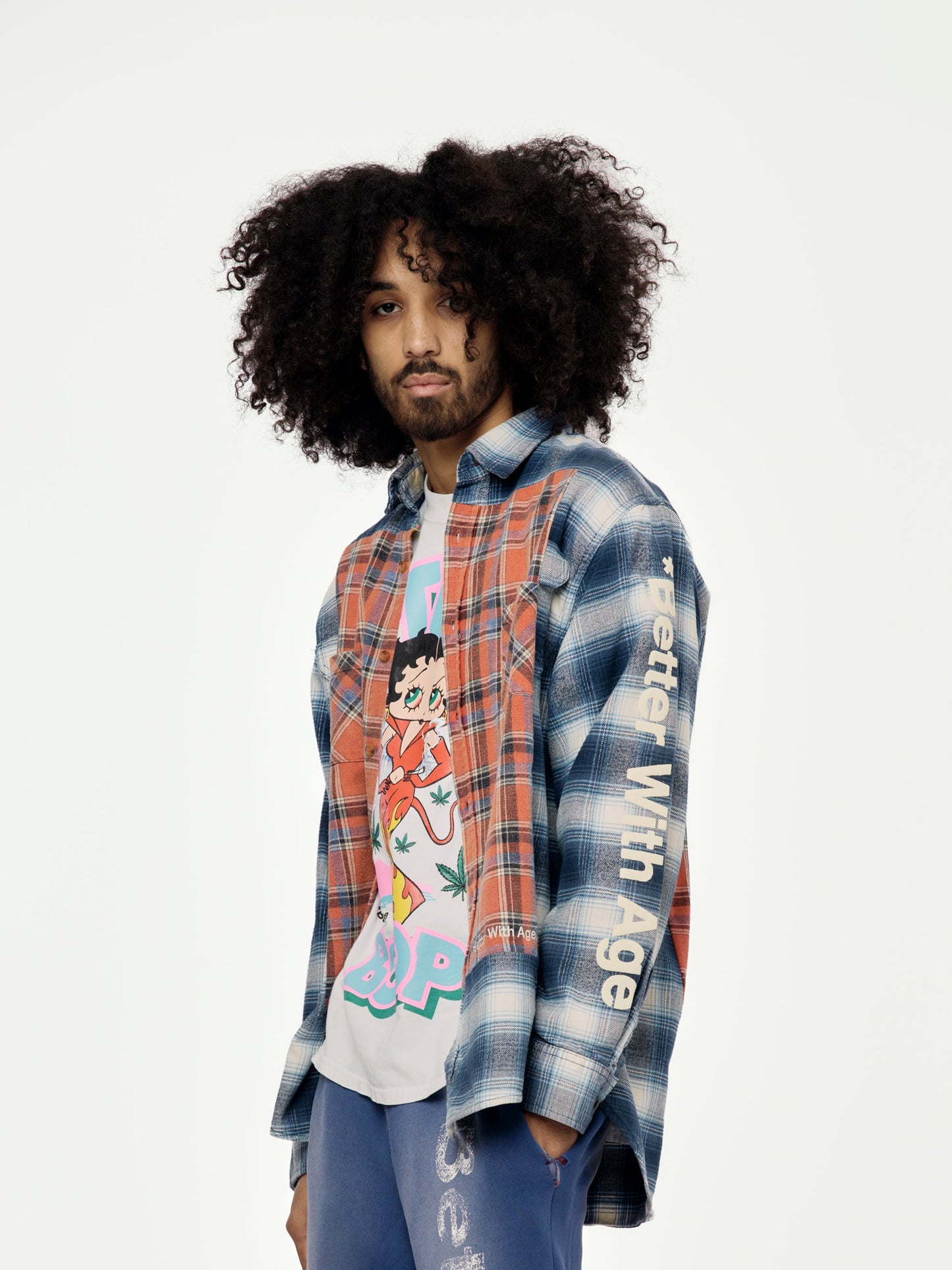 Re-Tartan Flannel Shirt (multi)