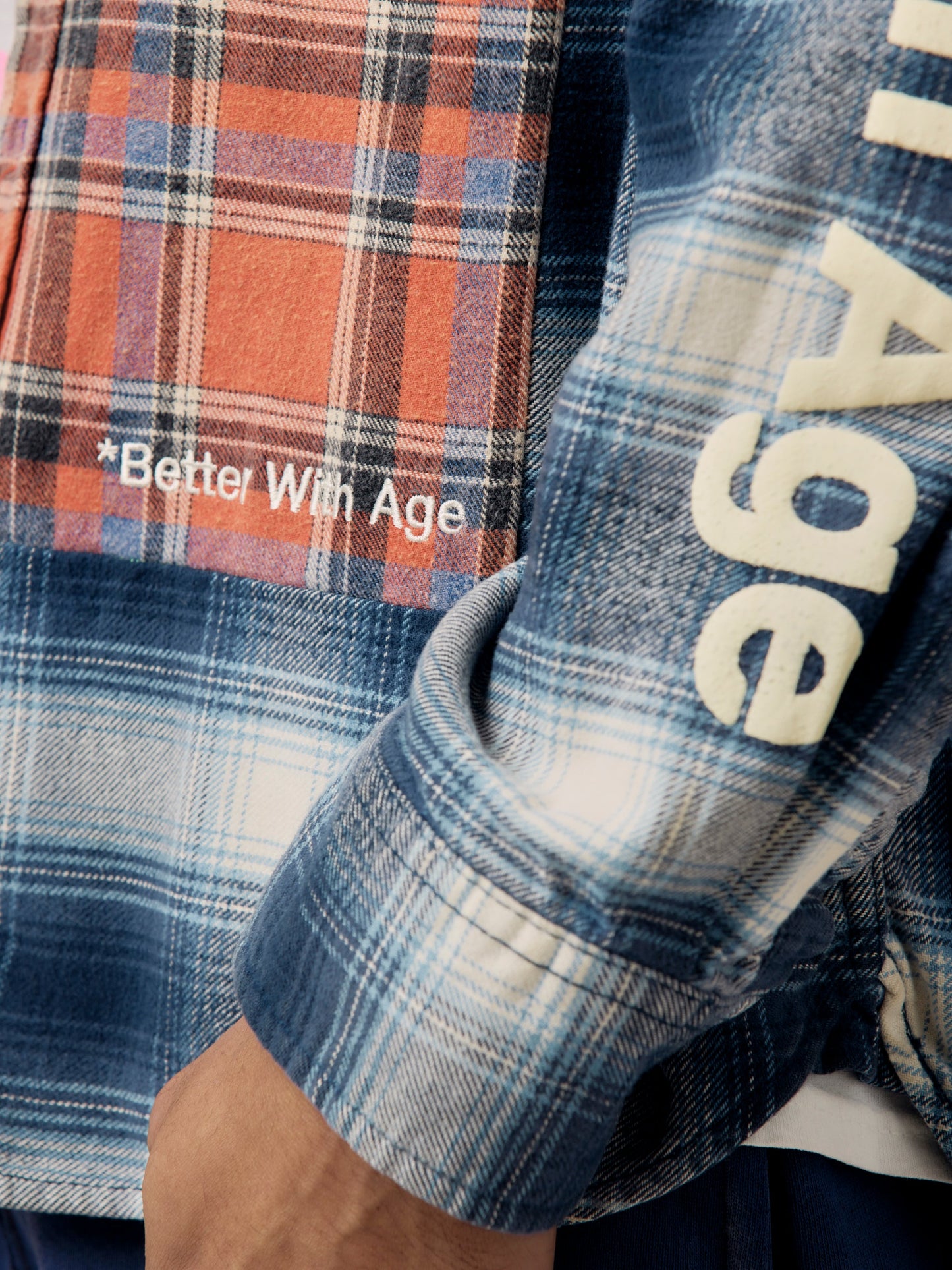 Re-Tartan Flannel Shirt (multi)