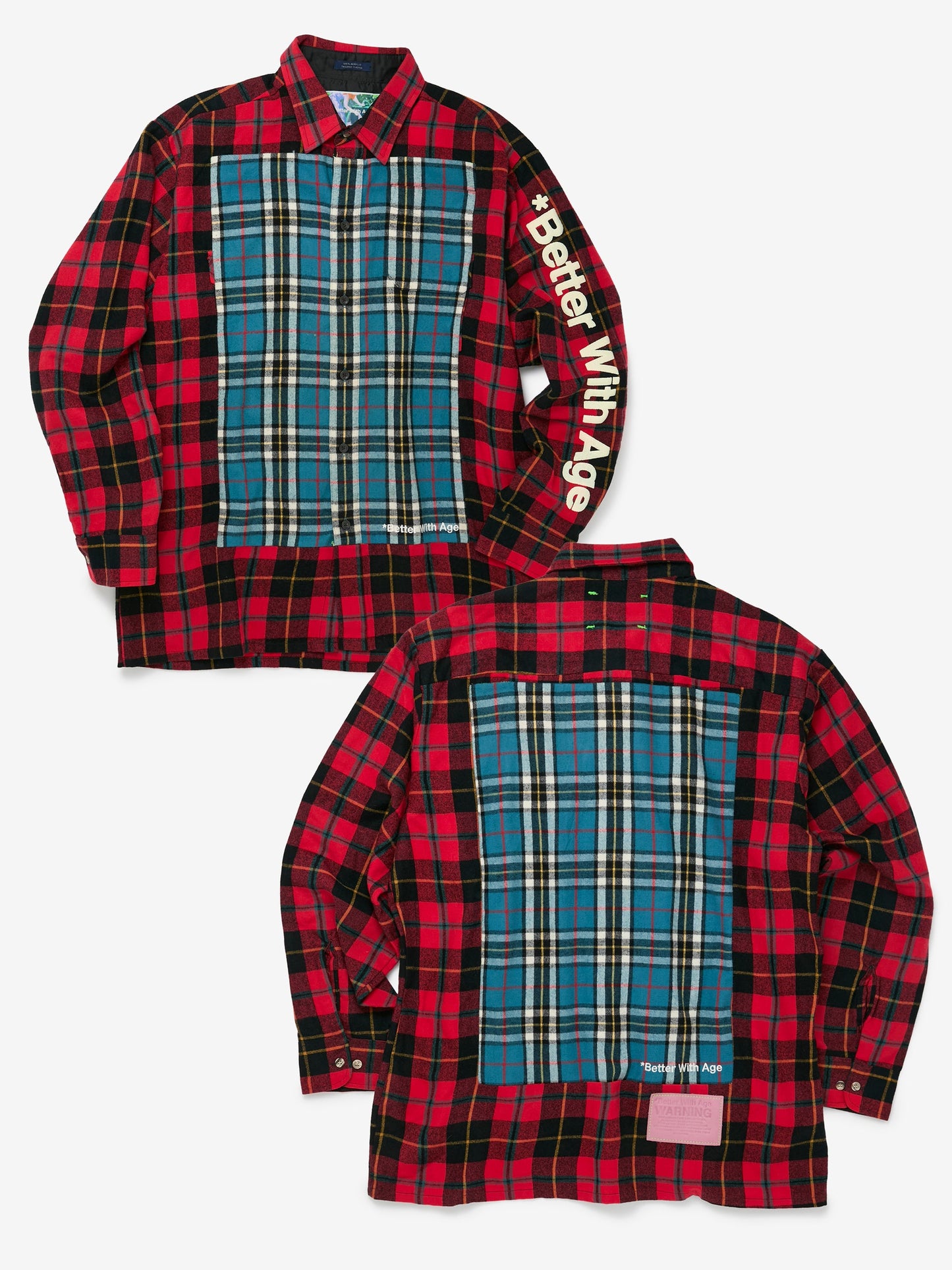 Re-Tartan Flannel Shirt (multi)