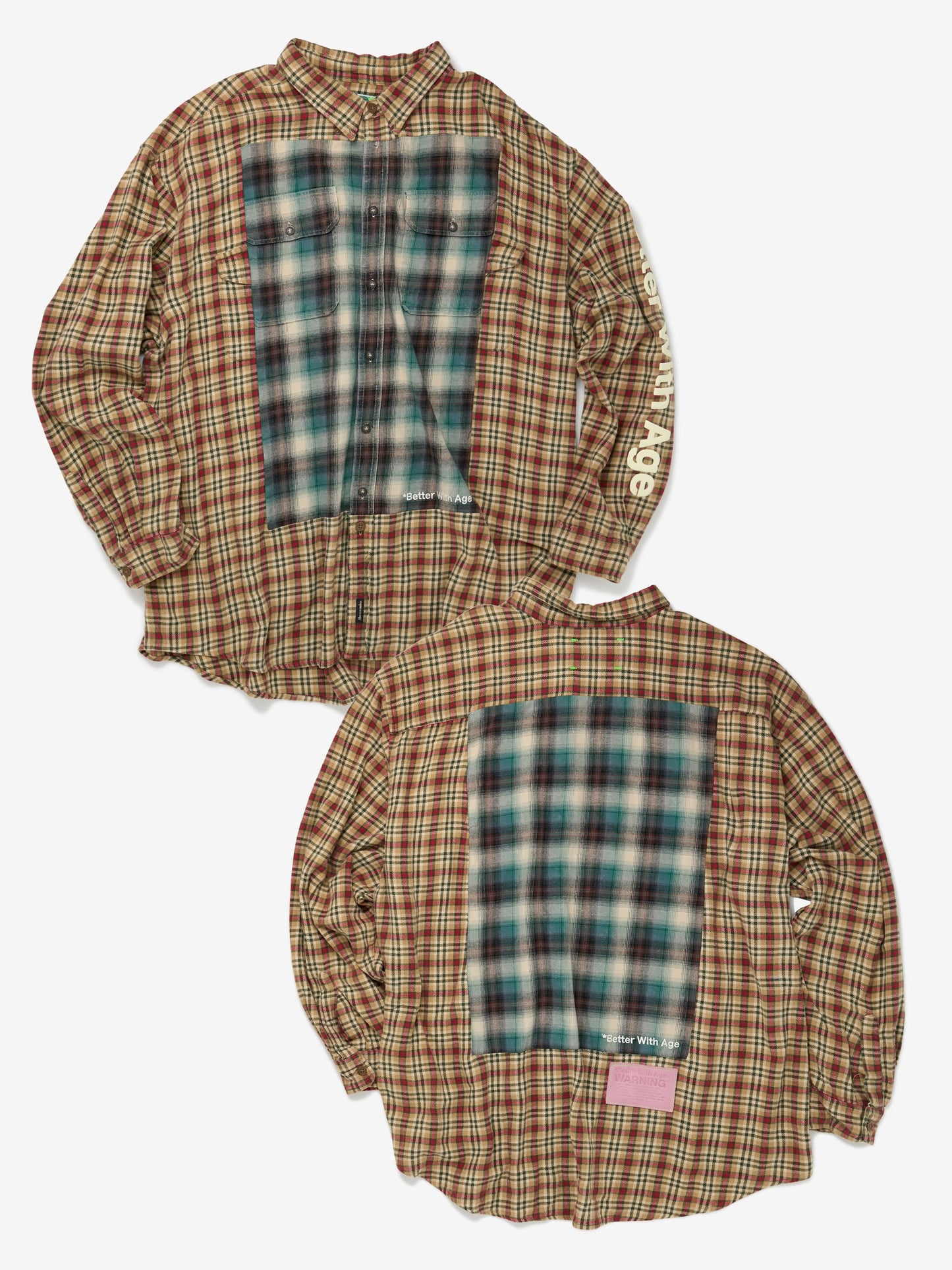 Re-Tartan Flannel Shirt (multi)