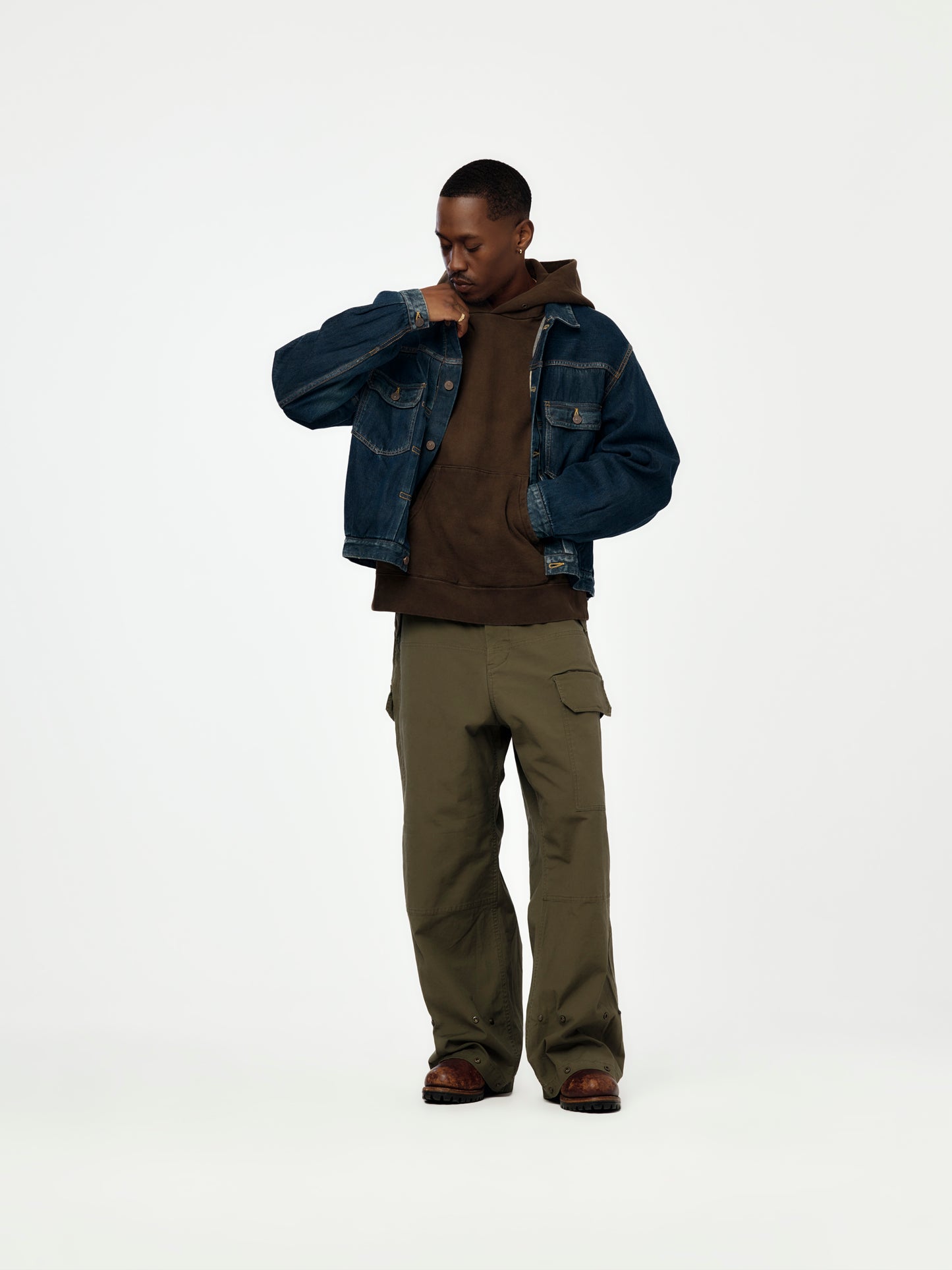 SS 101X JACKET DMGD (Mud Olive Drab)