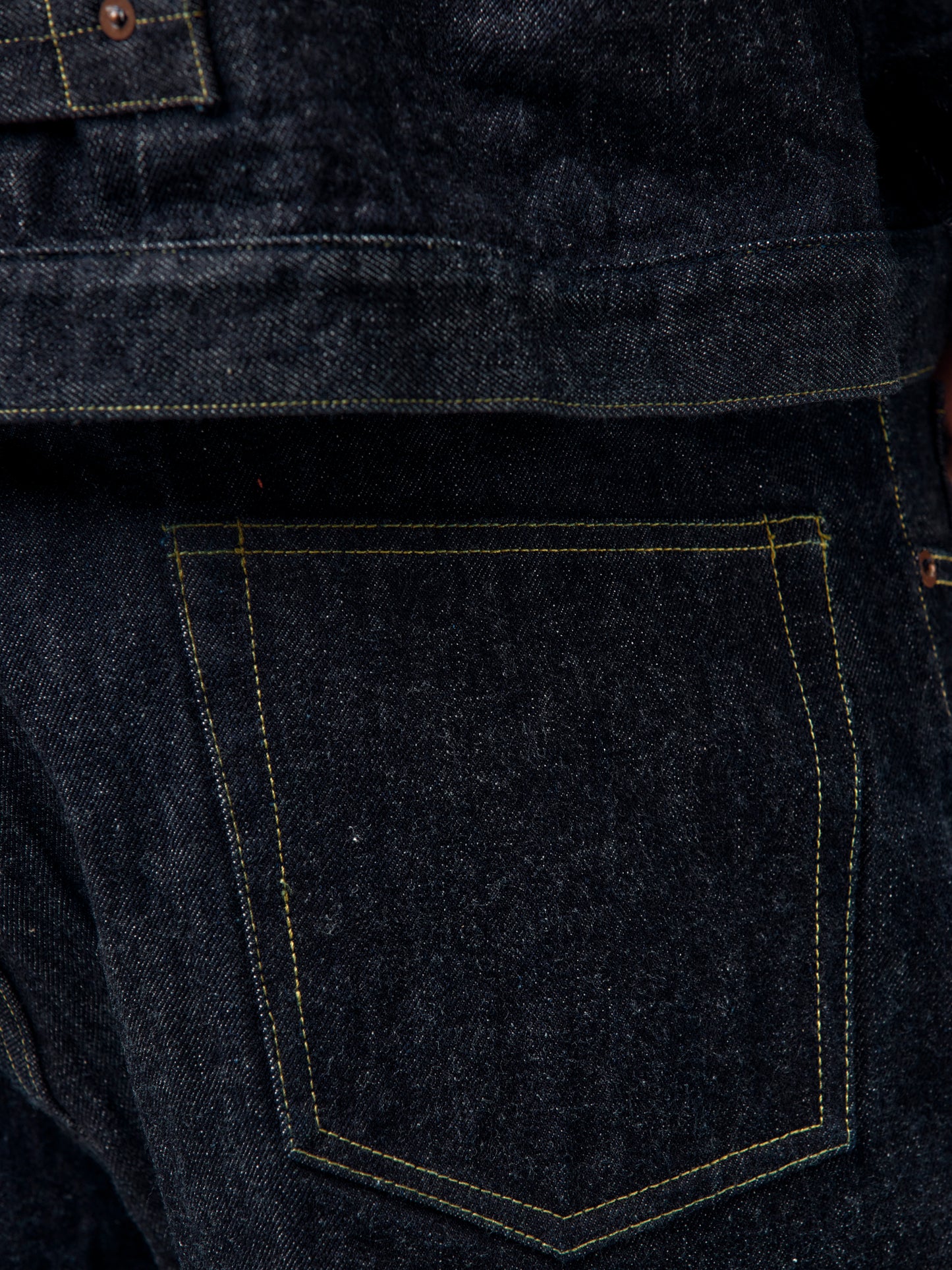 Washed Denim Wide Pants (Indigo) SIS