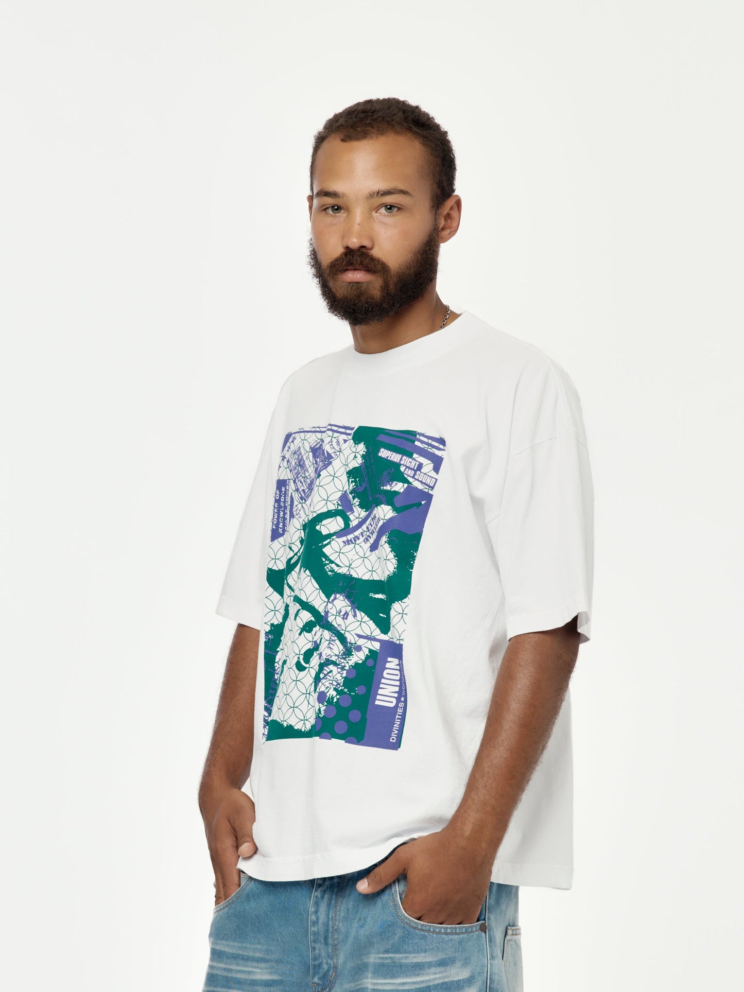 Divinities x Union Sound Tee (White)
