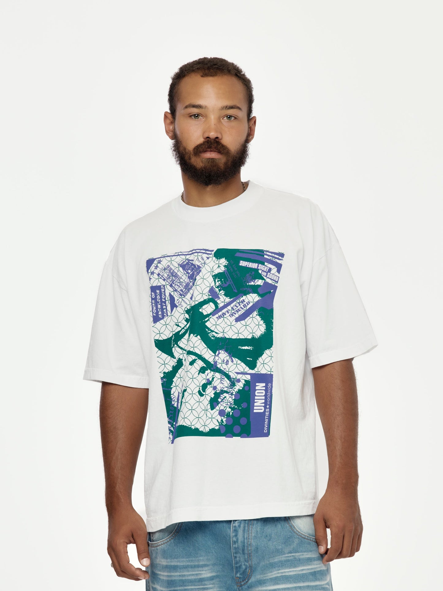 Divinities x Union Sound Tee (White)