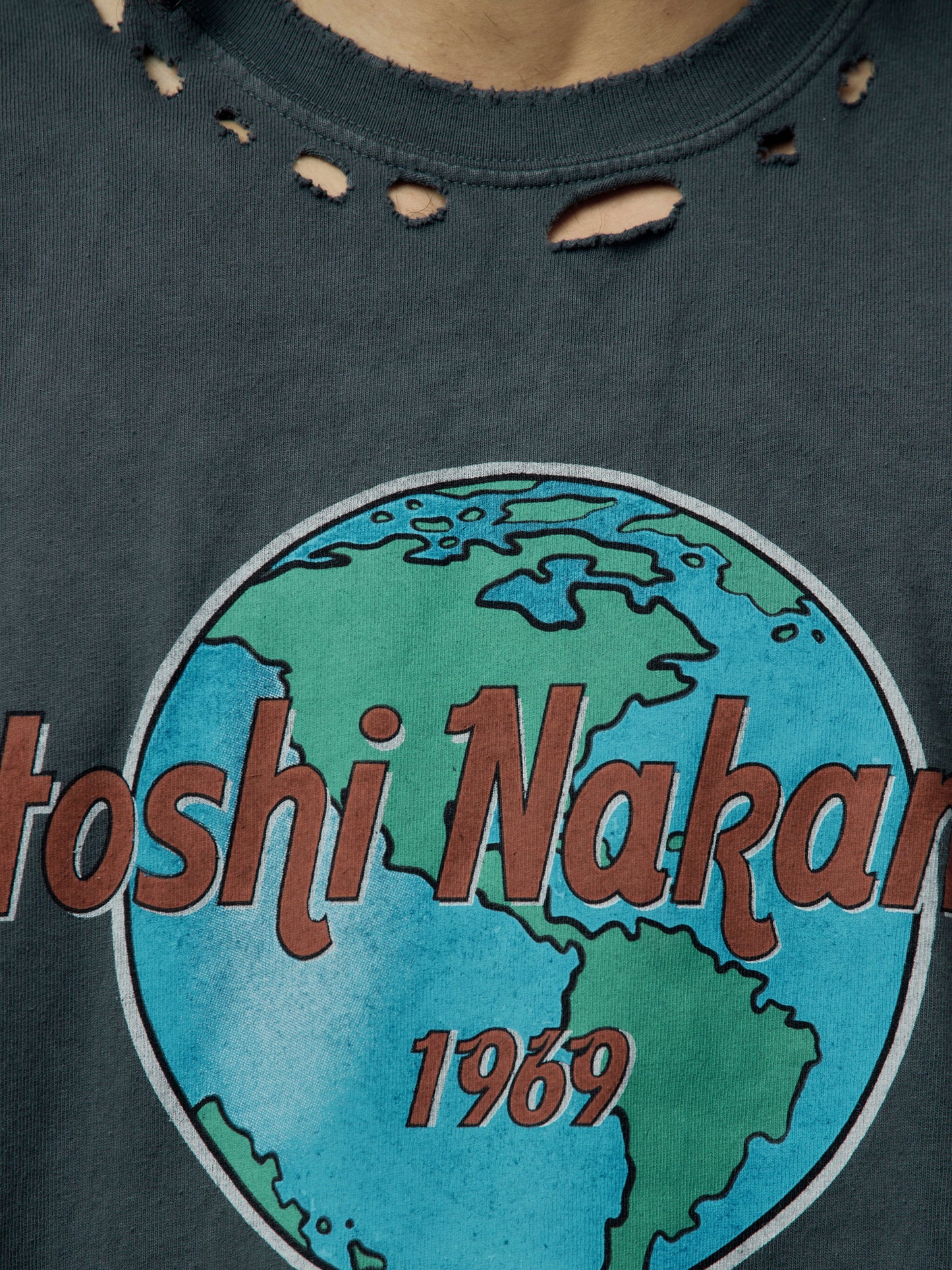 1969 ROCK TEE (Washed Black)