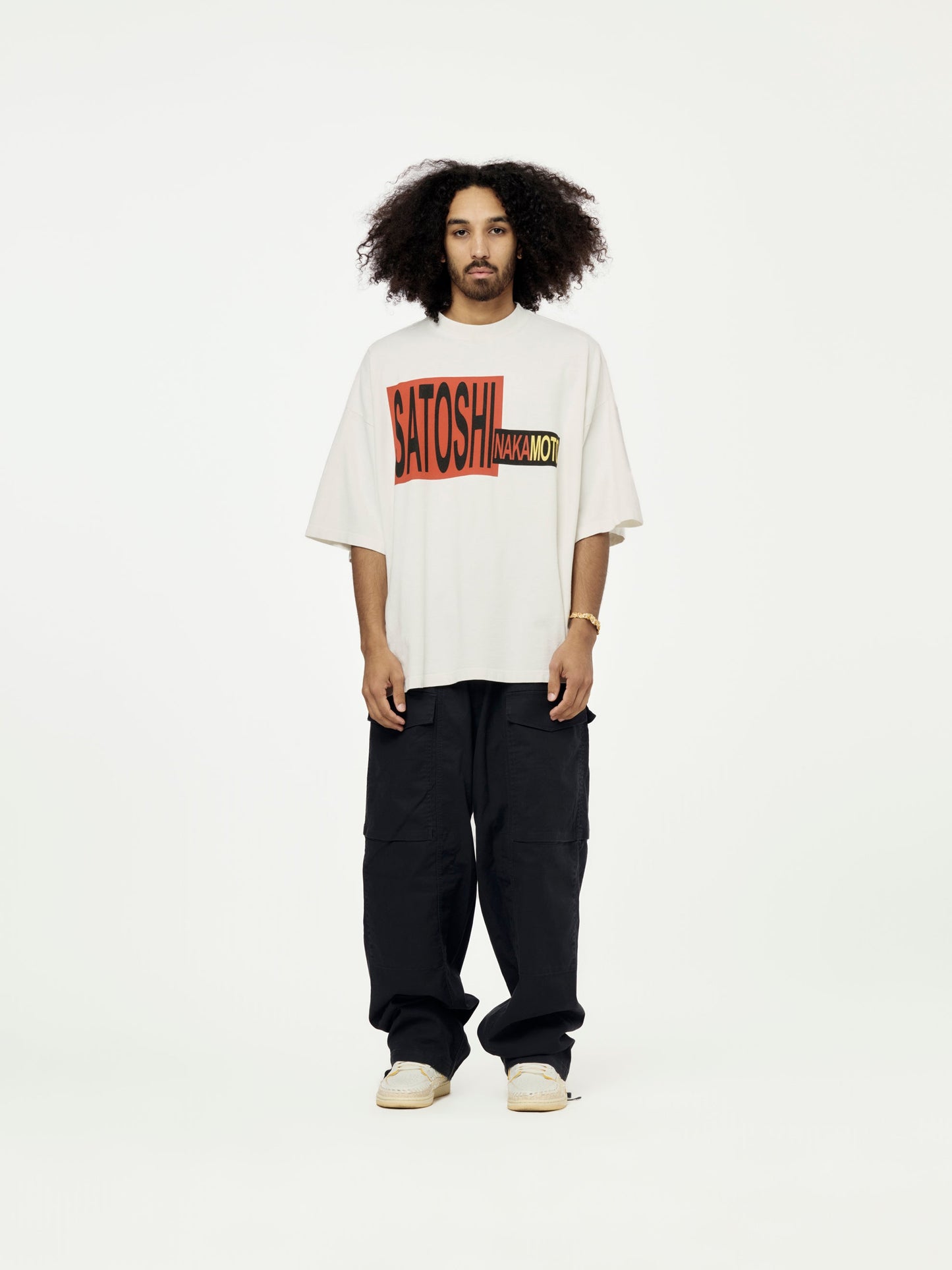 DISTORT TEE (White)