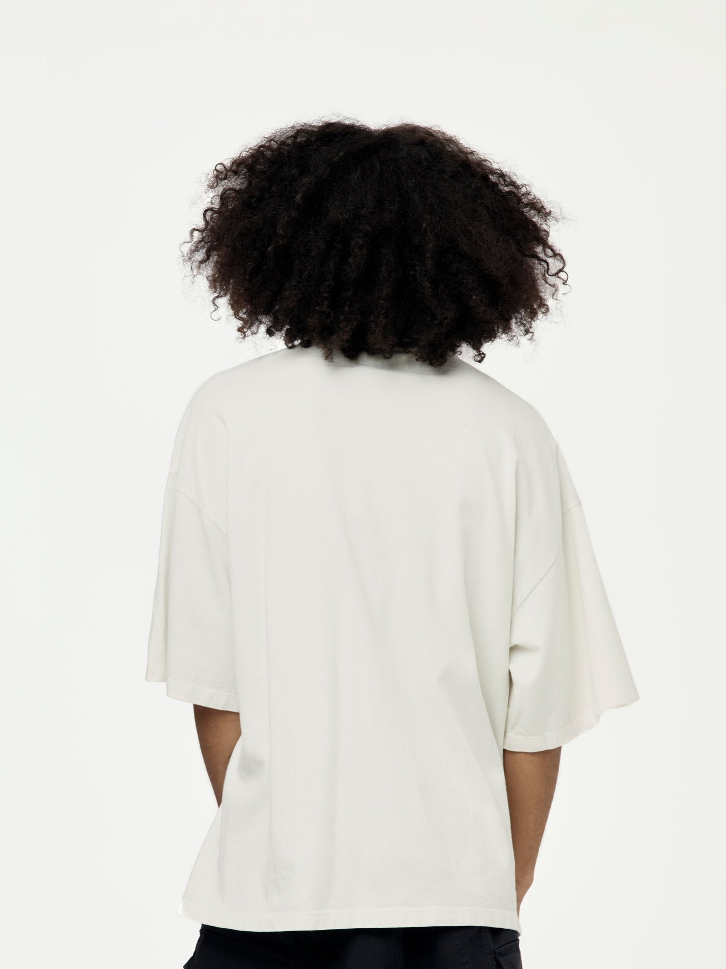 DISTORT TEE (White)