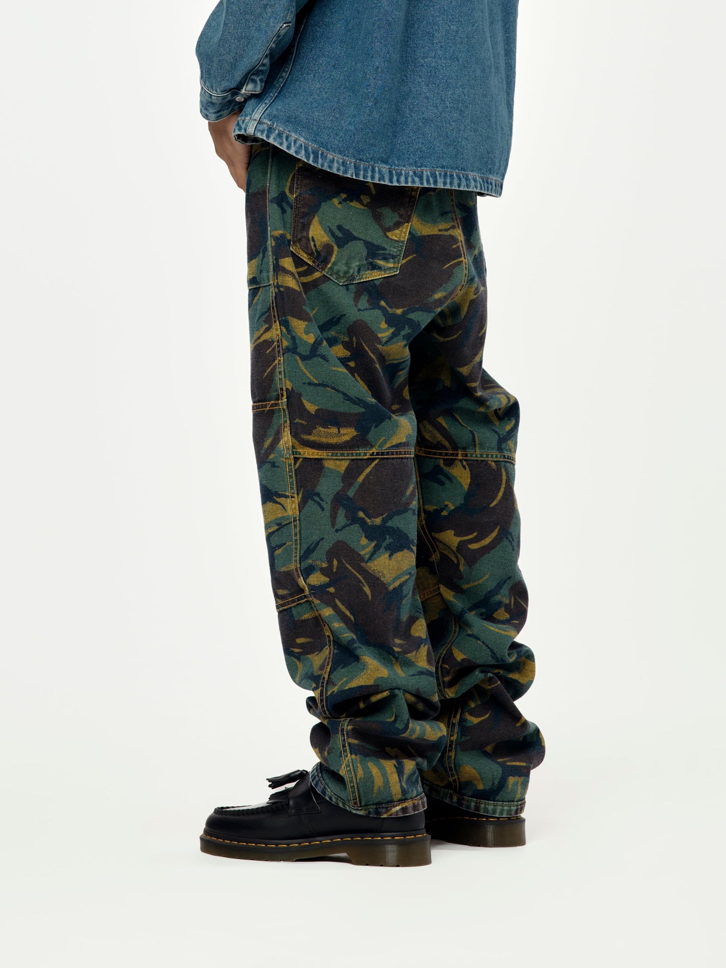 Reversible Camo Jean (Blue/Camo)