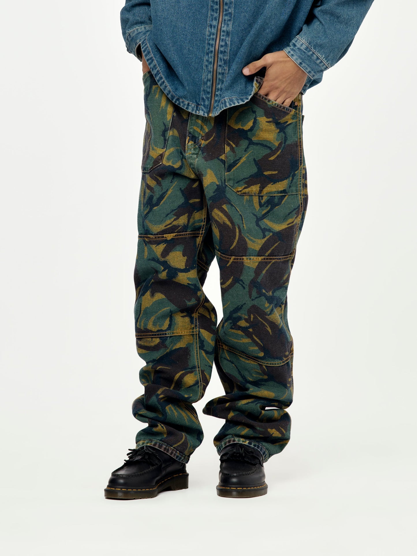 Reversible Camo Jean (Blue/Camo)
