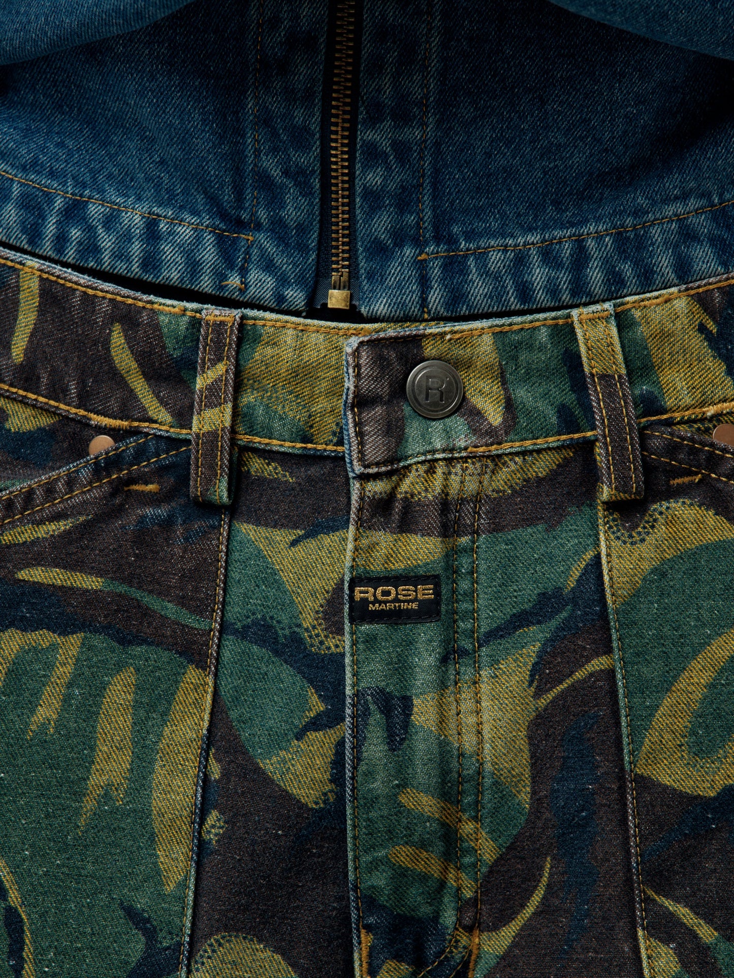 Reversible Camo Jean (Blue/Camo)