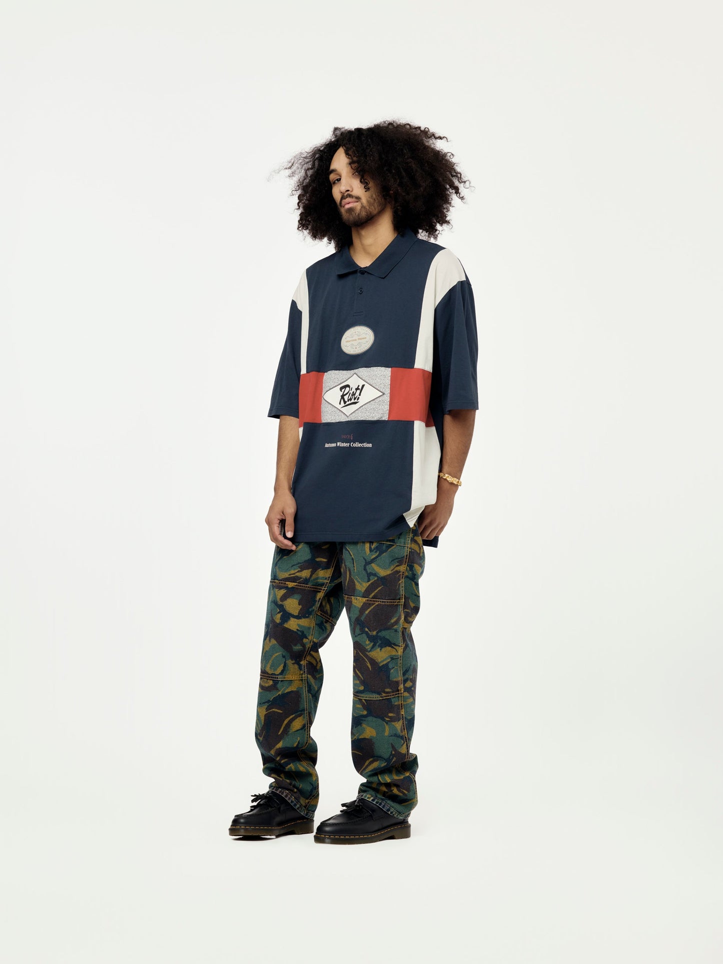 Reversible Camo Jean (Blue/Camo)