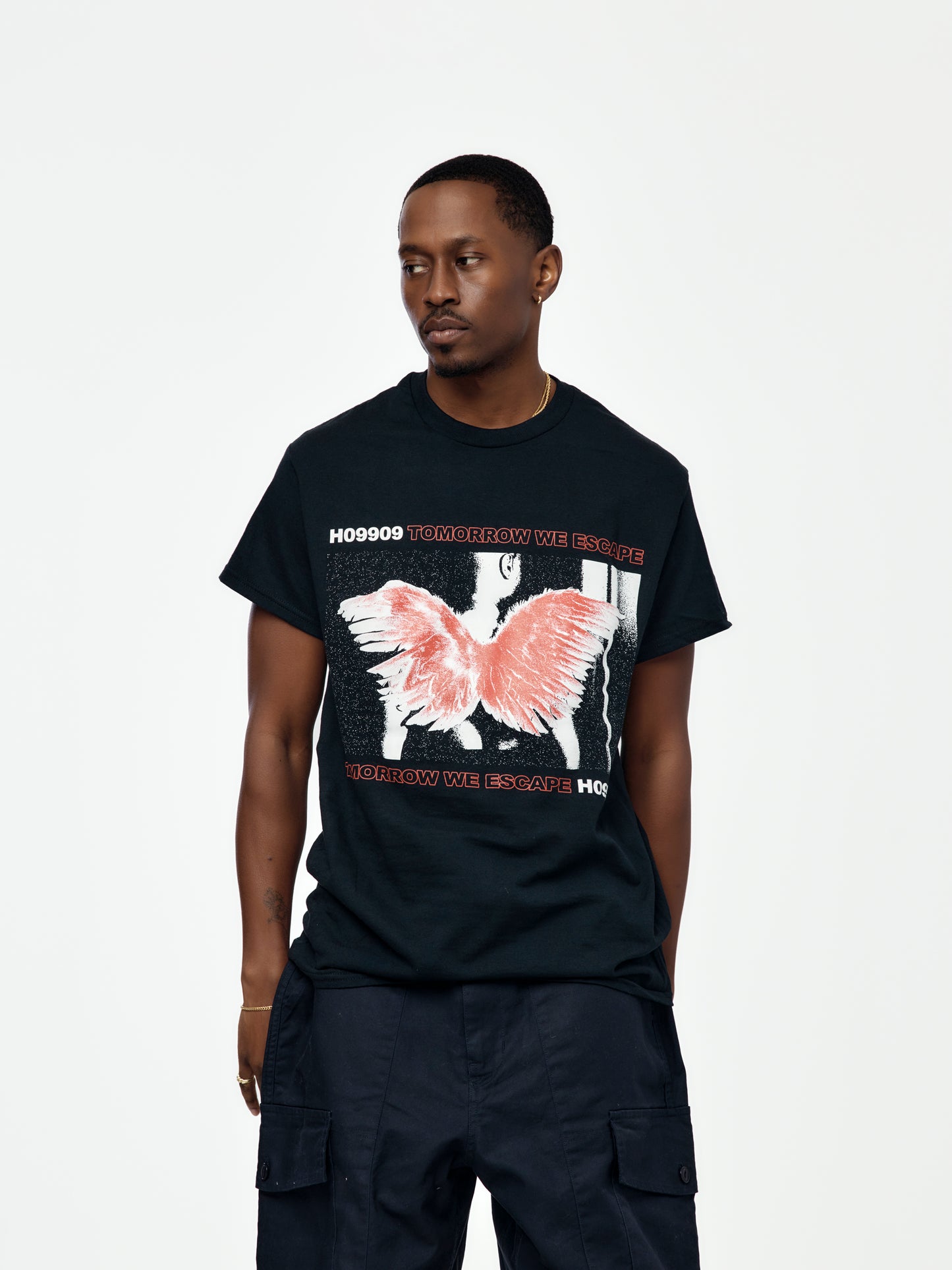 Ho99o9 TWE Night Wing Tee