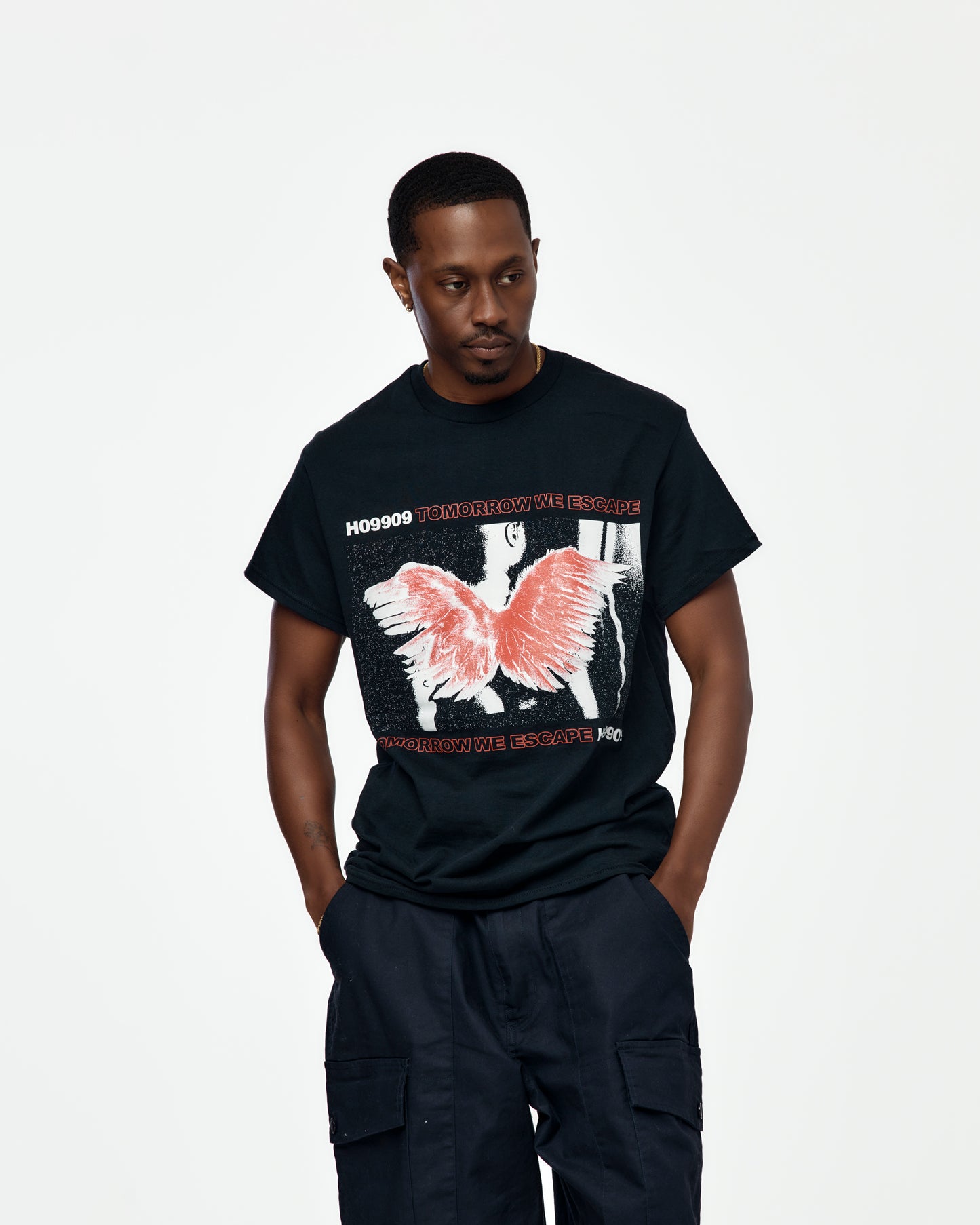 Ho99o9 TWE Night Wing Tee