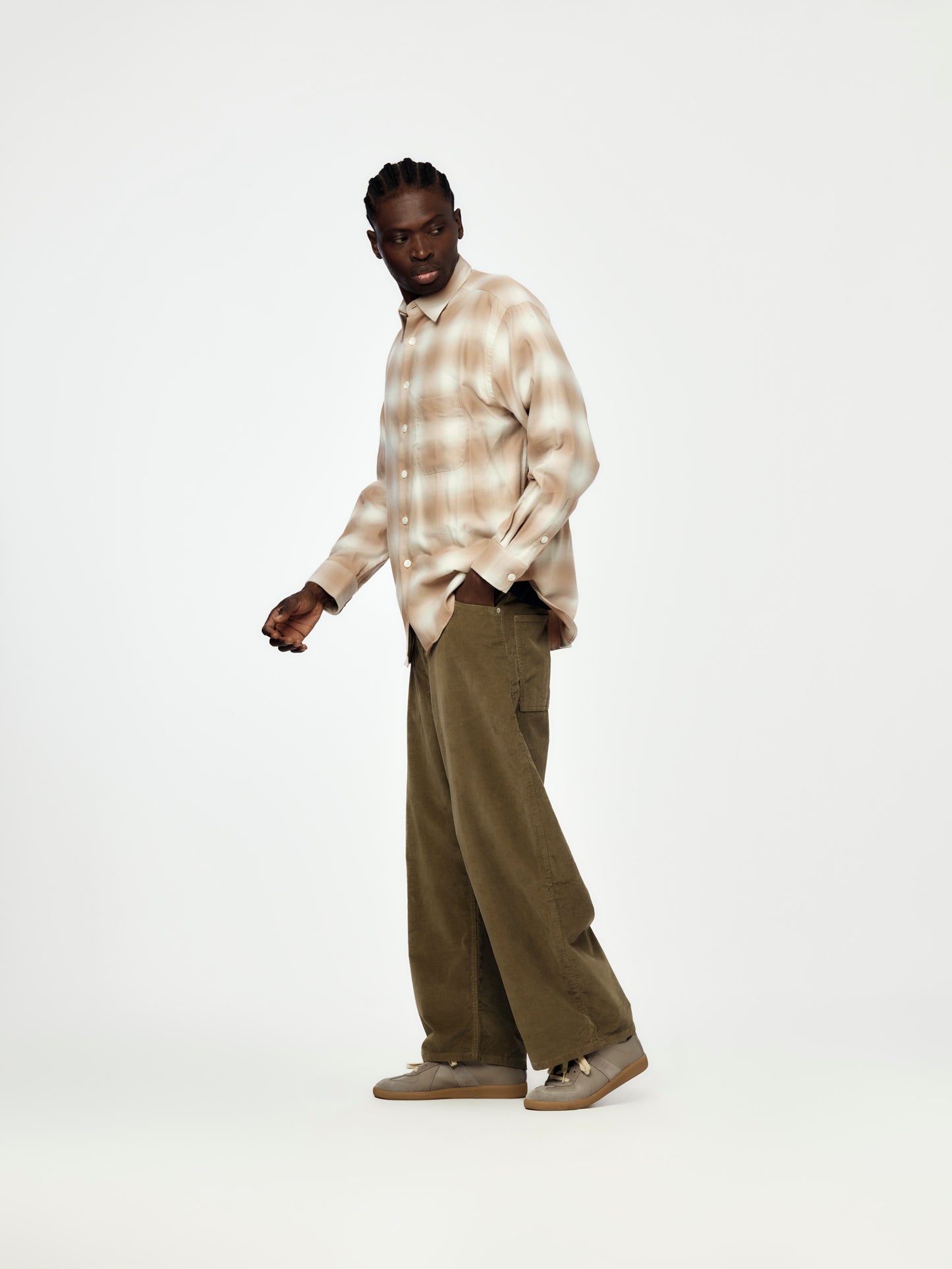 Shadow Flannel (Coral)