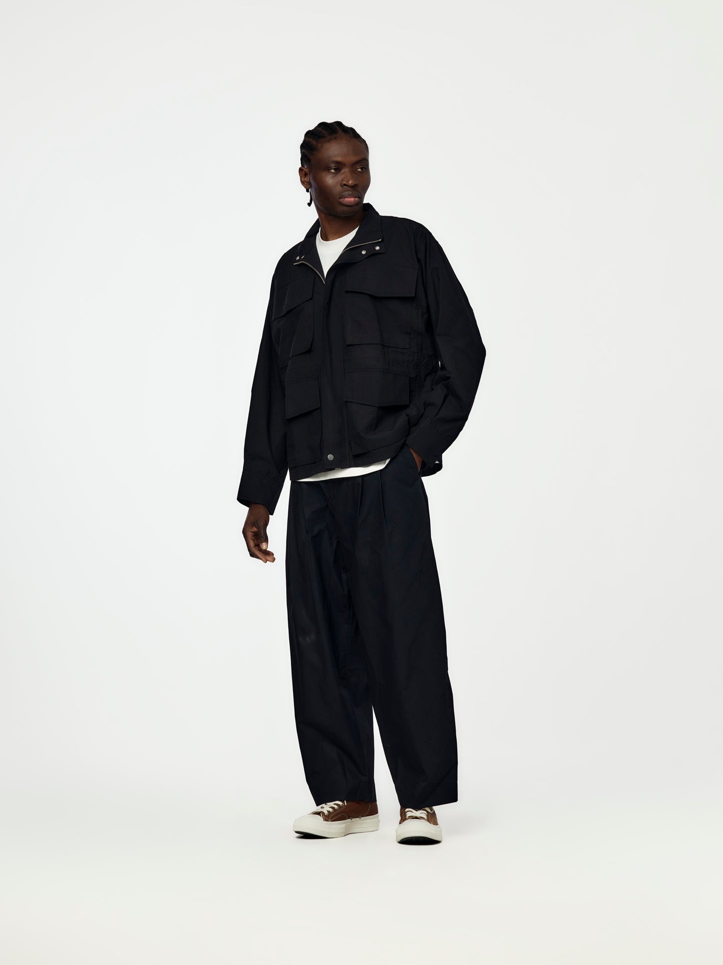 Vista Elasticated Waist Jacket (Black)