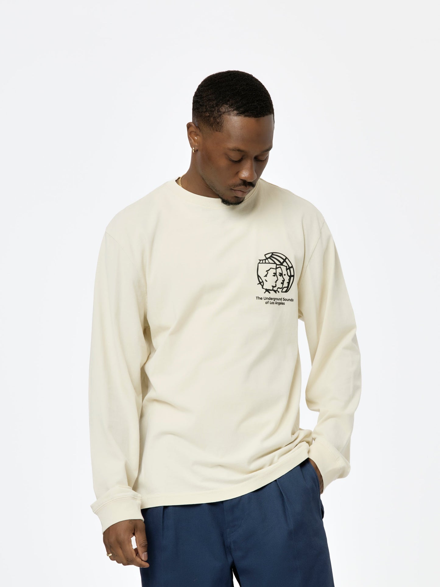 Underground L/S Tee (Cream)