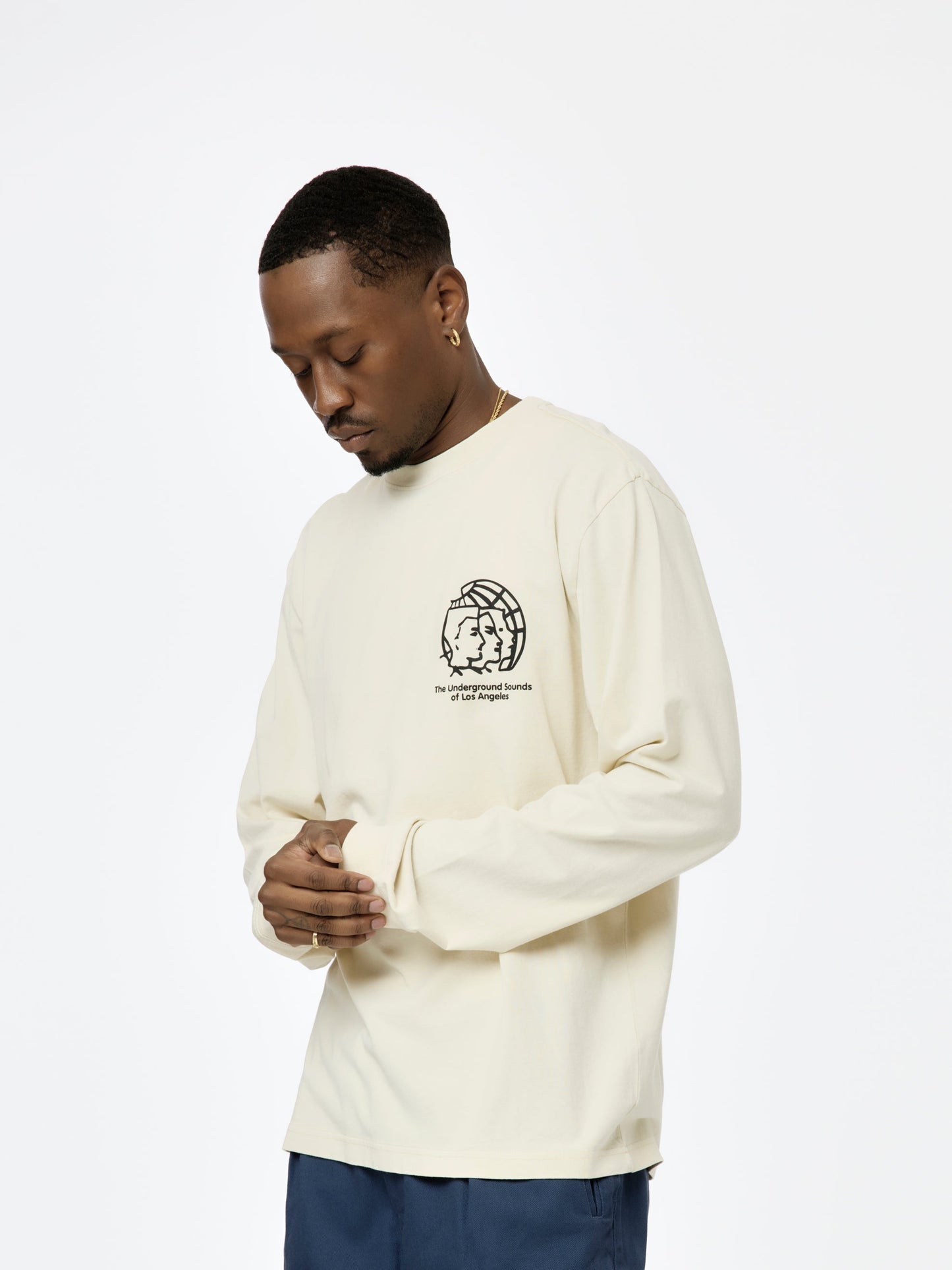 Underground L/S Tee (Cream)