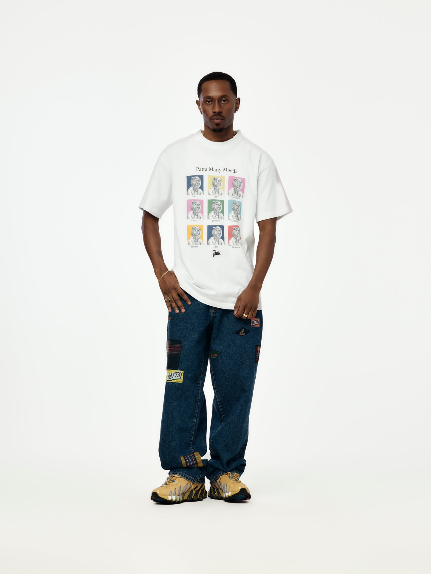 Patta Many Moods T-Shirt (White)