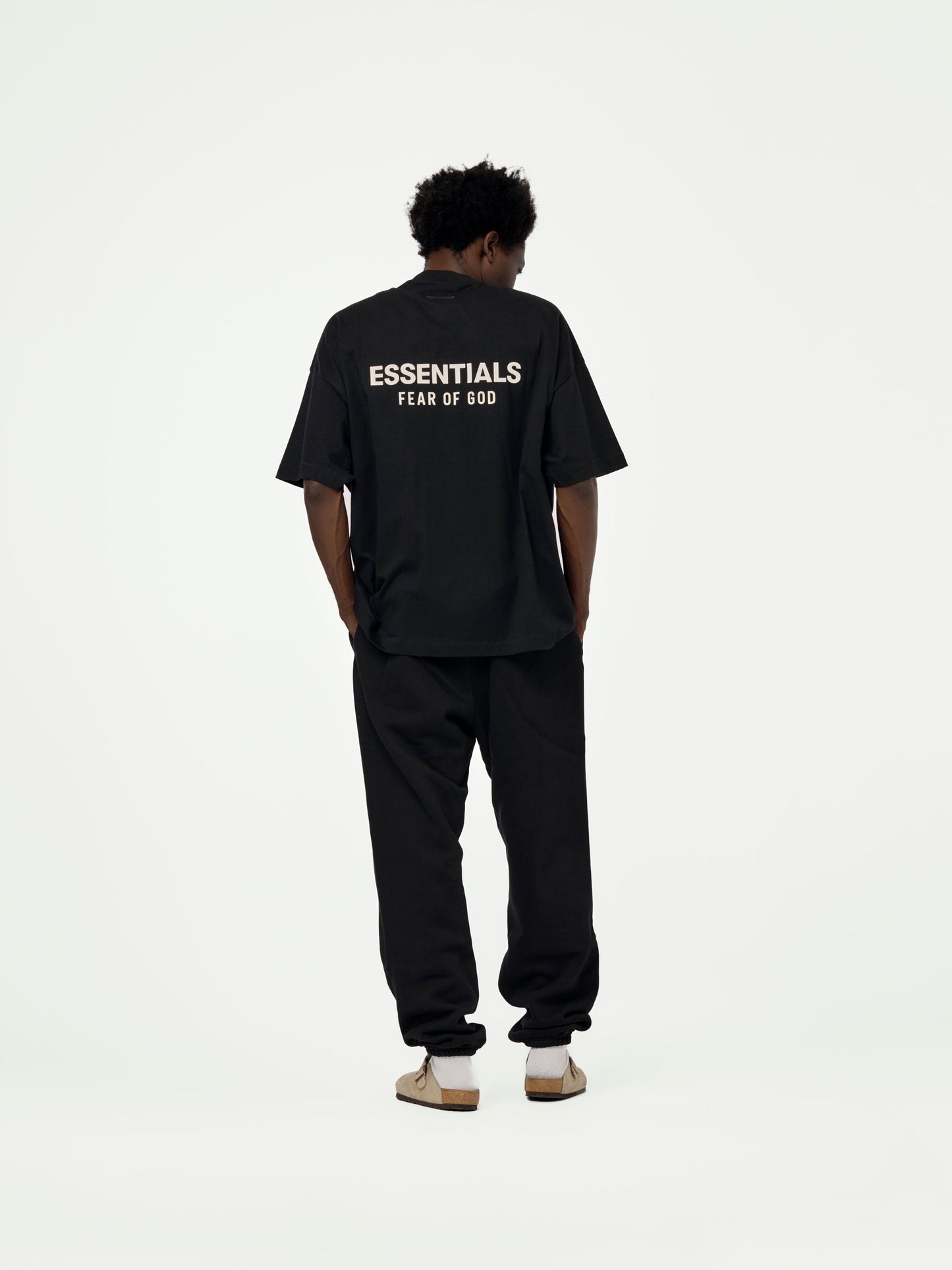 Fleece Essential Sweatpant (Black)