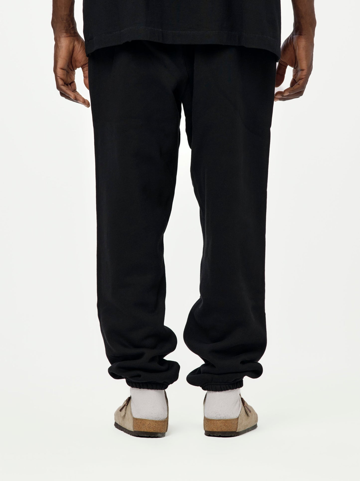 Fleece Essential Sweatpant (Black)