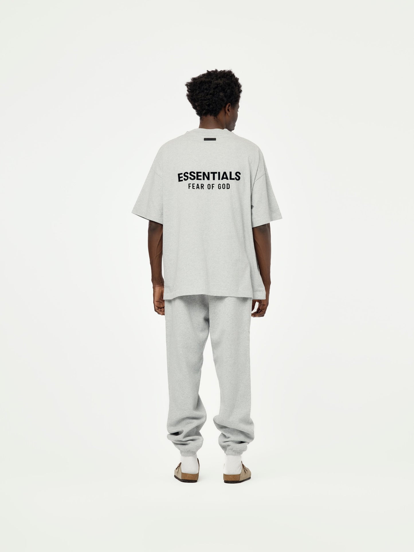 Fleece Essential Sweatpant (Light Heather Grey)