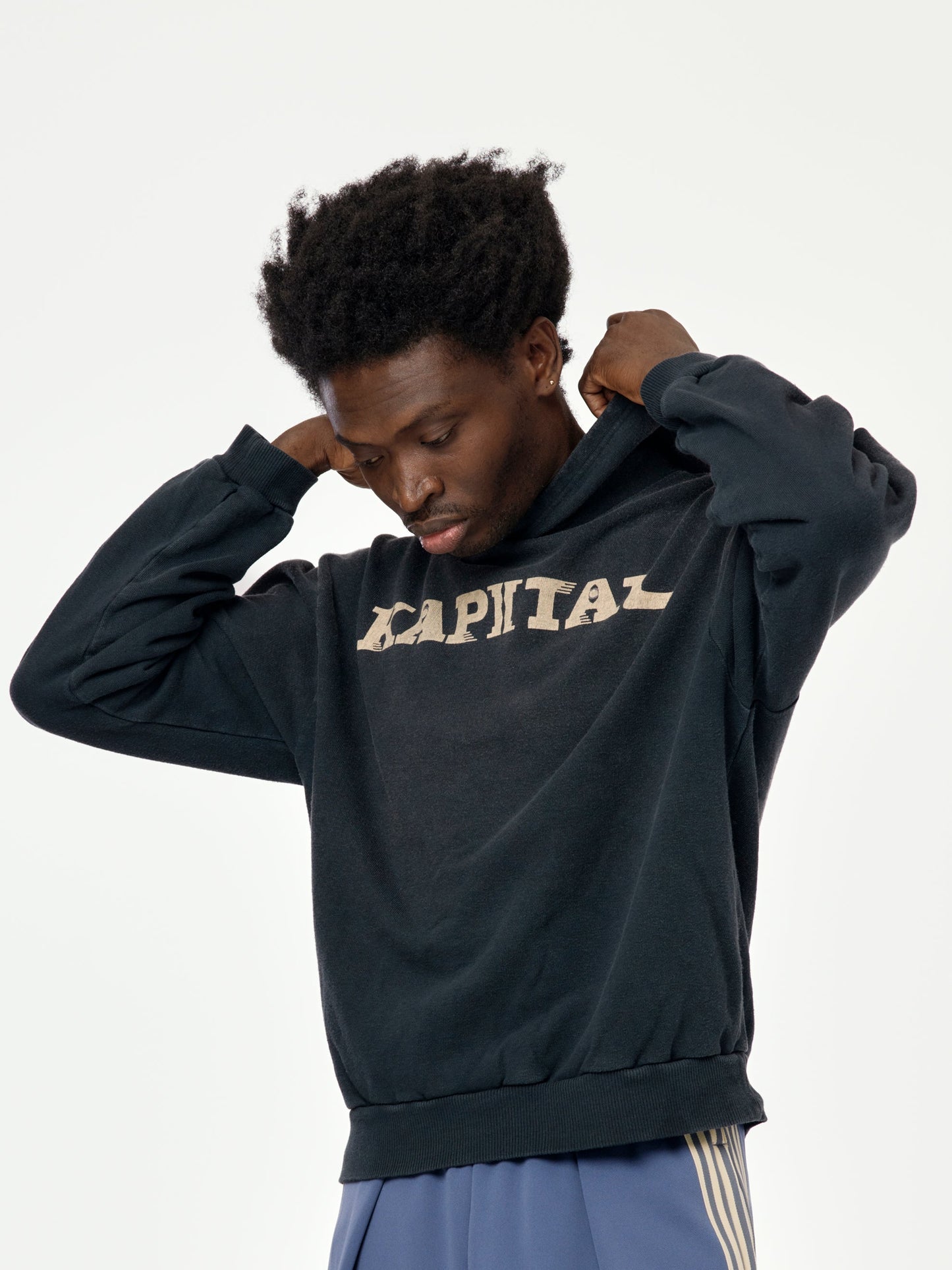 SWT Knit Hoodie (SPEAKEASY KAPITAL) (Black)