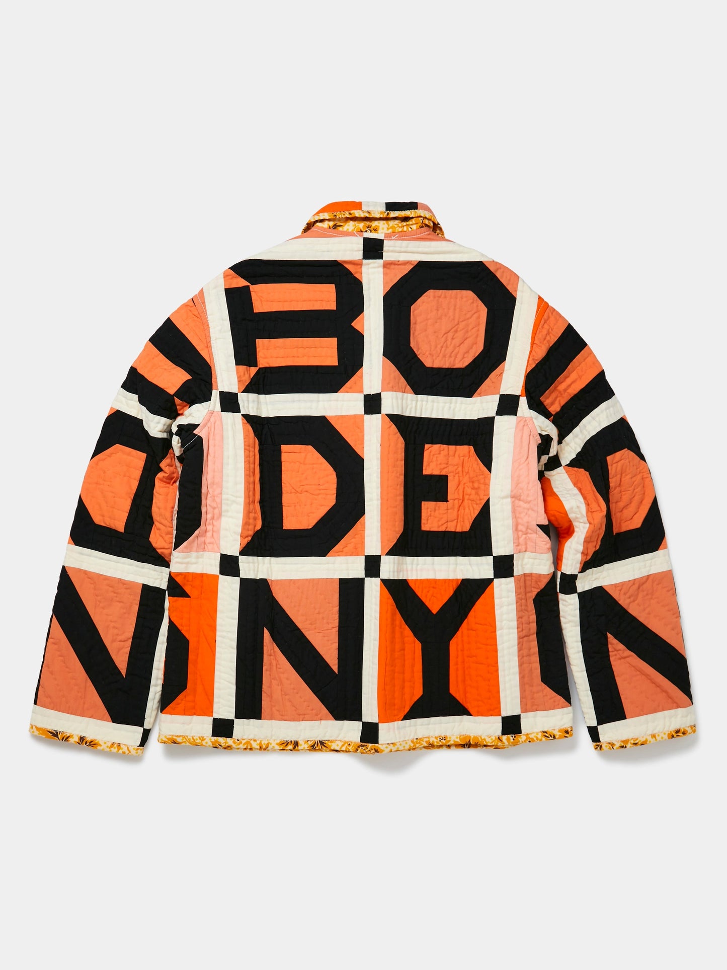 LETTER BLOCK QUILT JACKET