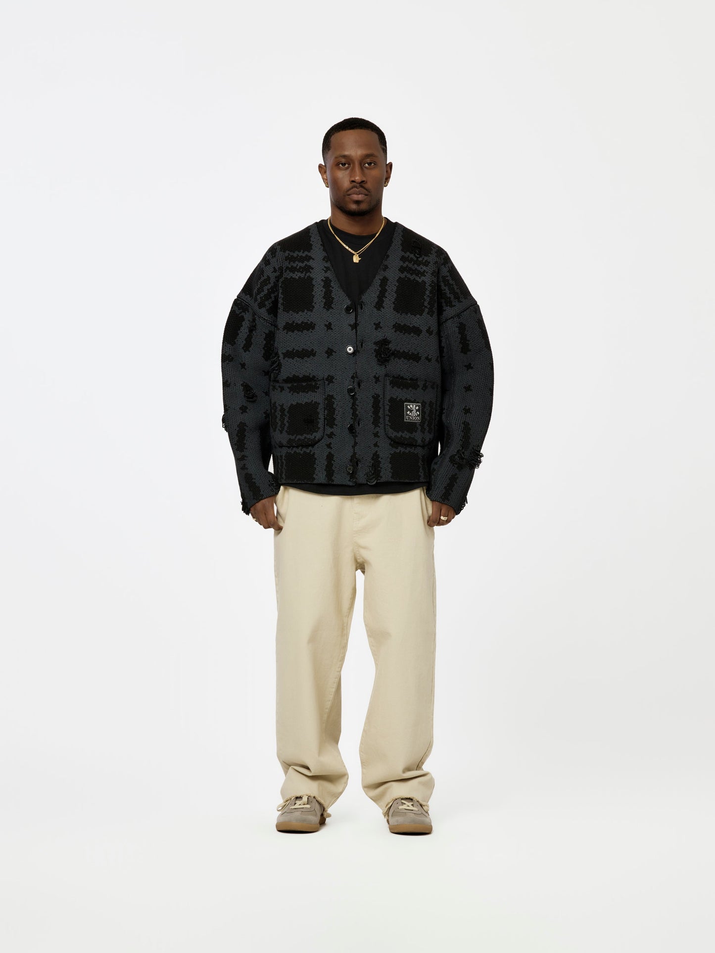 BXR + UNION CUT-OFF WORK PANTS (Beige)