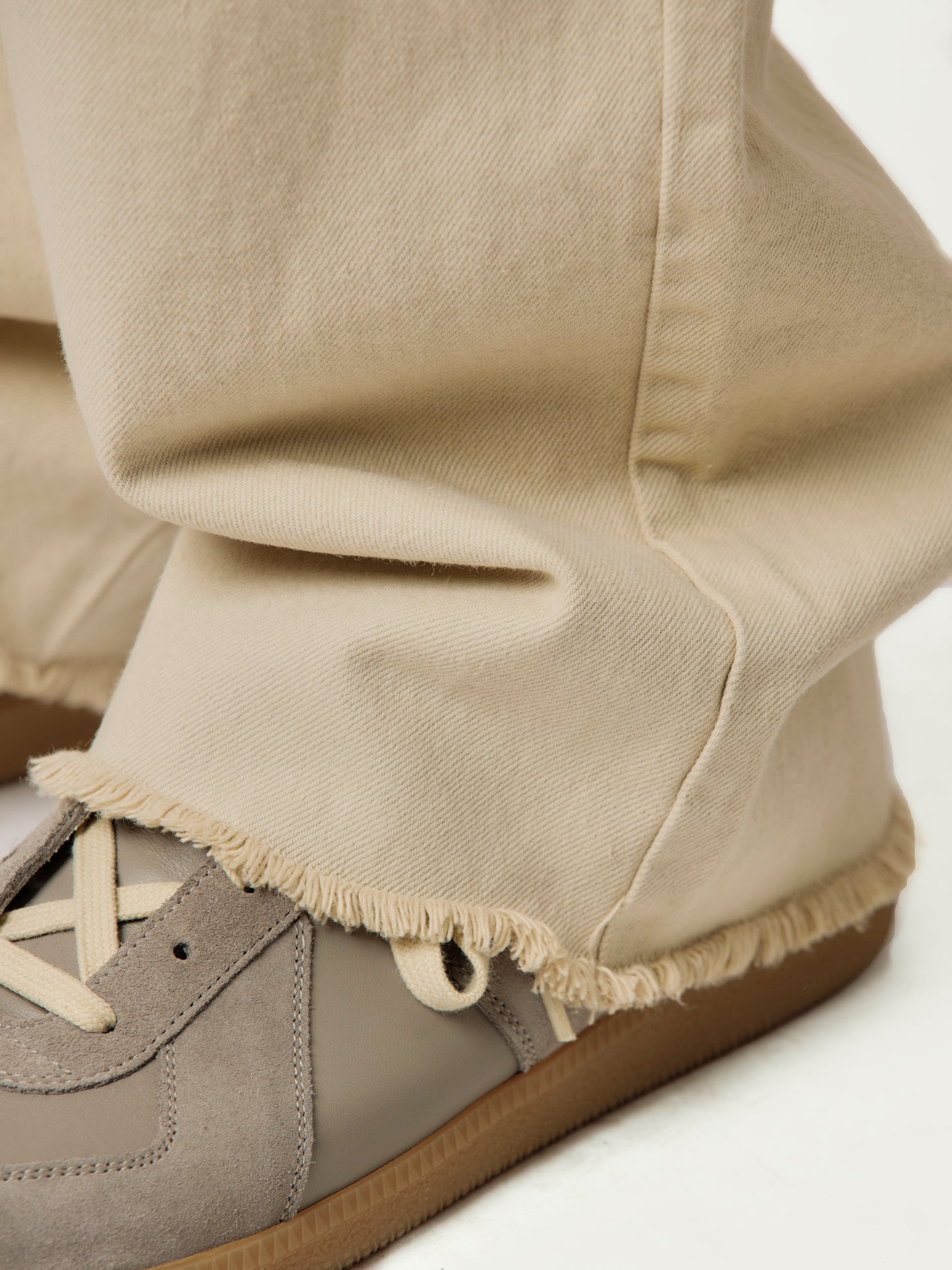 BXR + UNION CUT-OFF WORK PANTS (Beige)