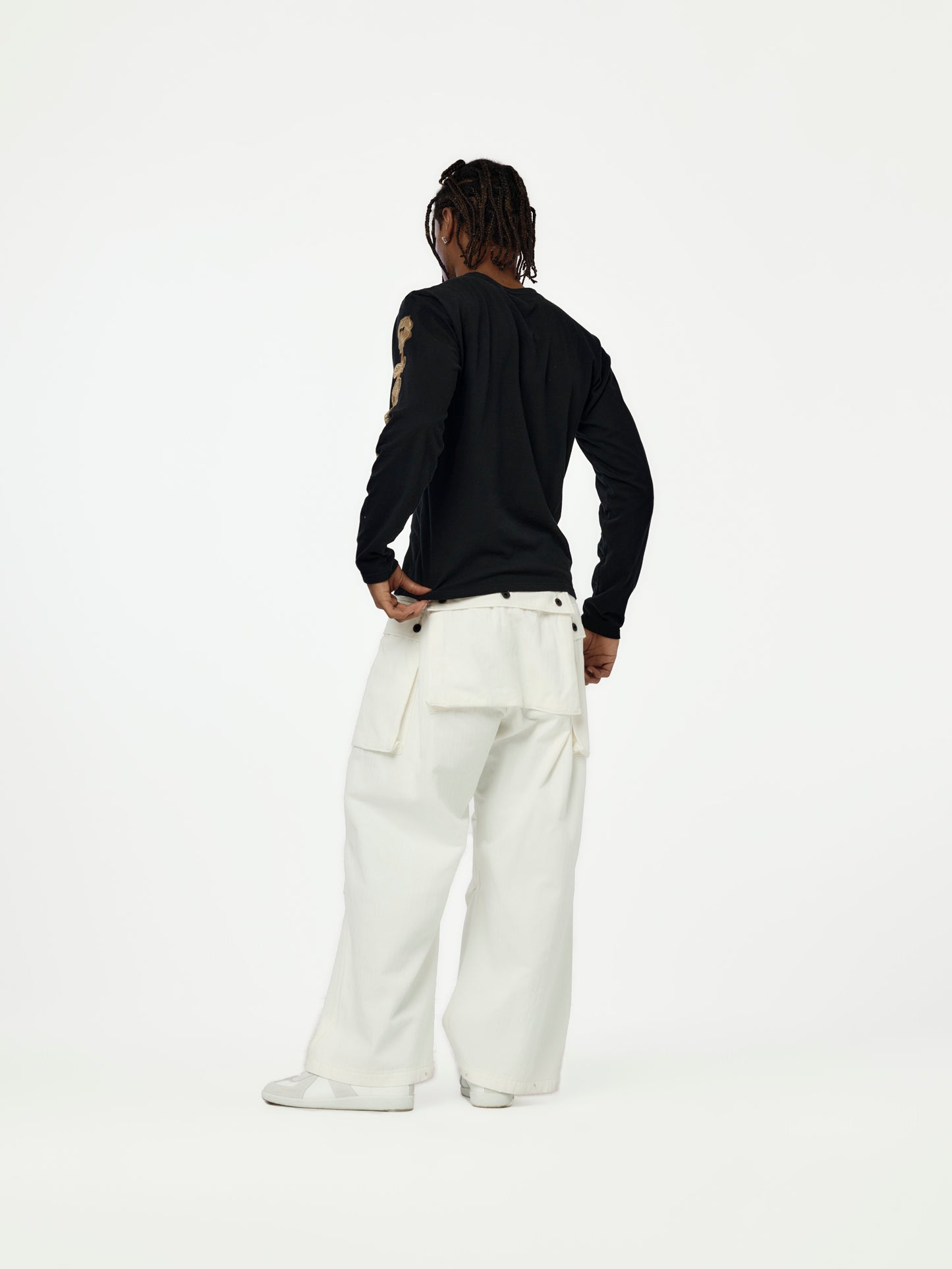 20/- Jersey Long Sleeve Tee (Concho Belt Sleeve)