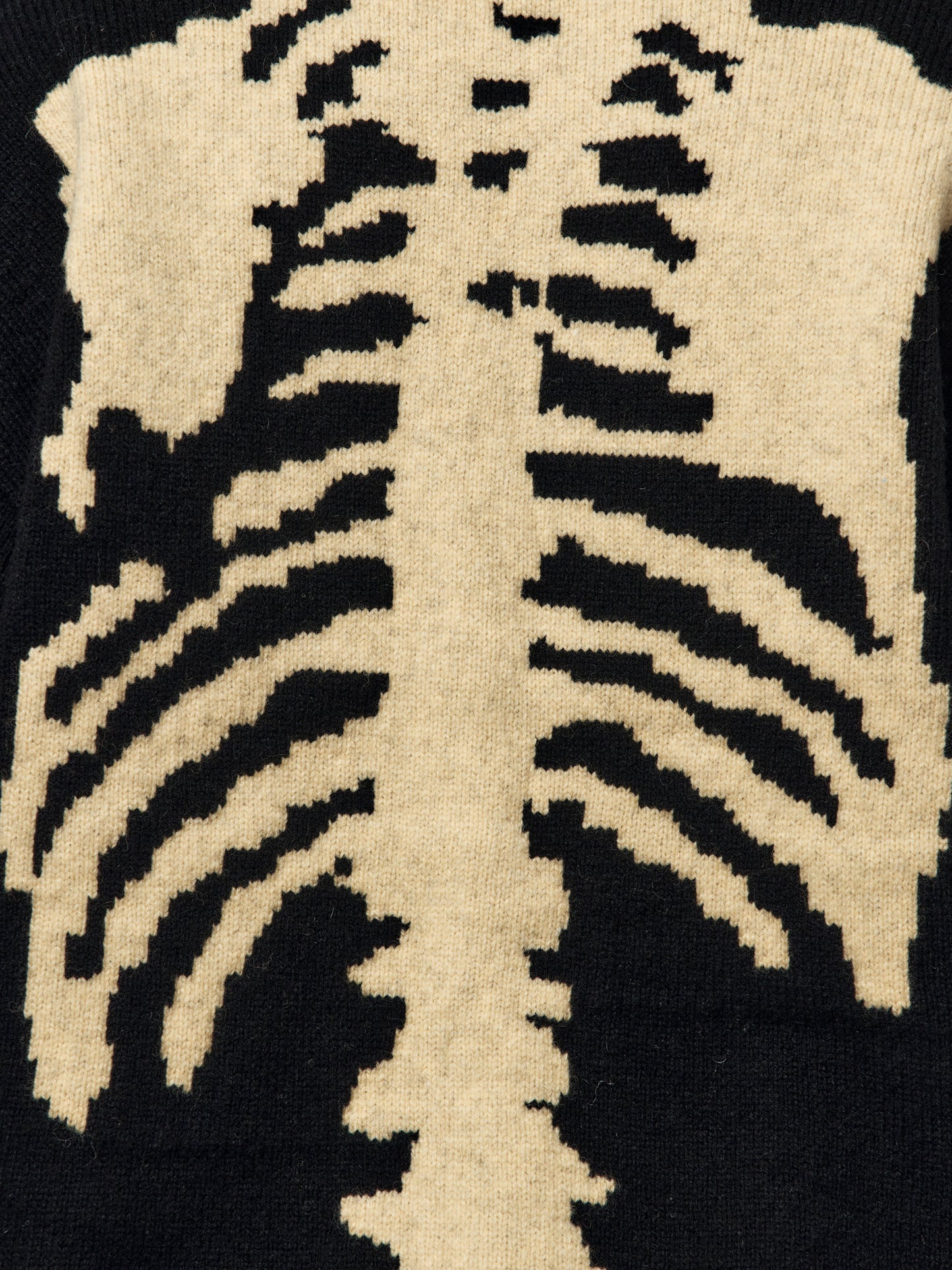 5G Wool BONE Crew Sweater
