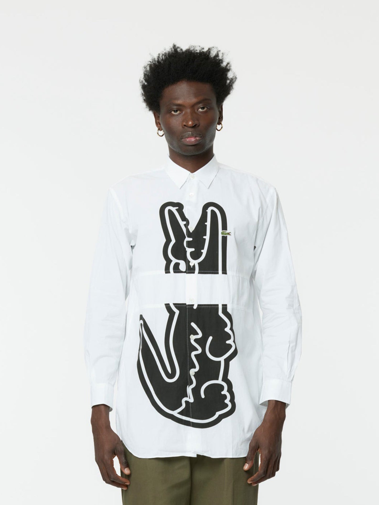 SHIRT X LACOSTE (White/Black)
