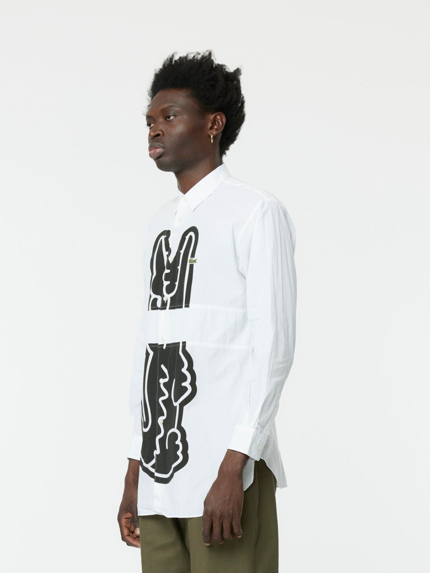 SHIRT X LACOSTE (White/Black)