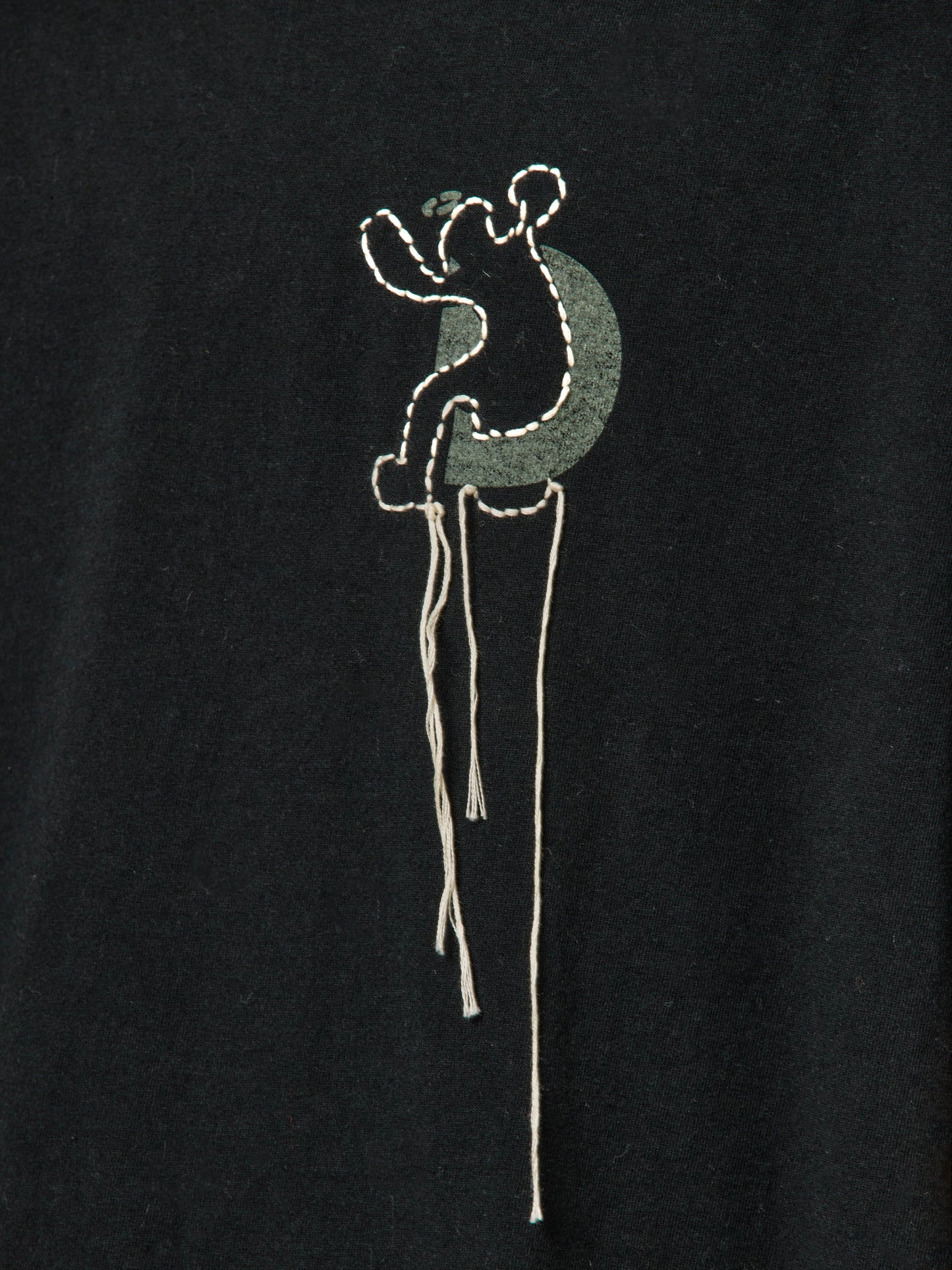 Union Looping Damage Tee (Black)