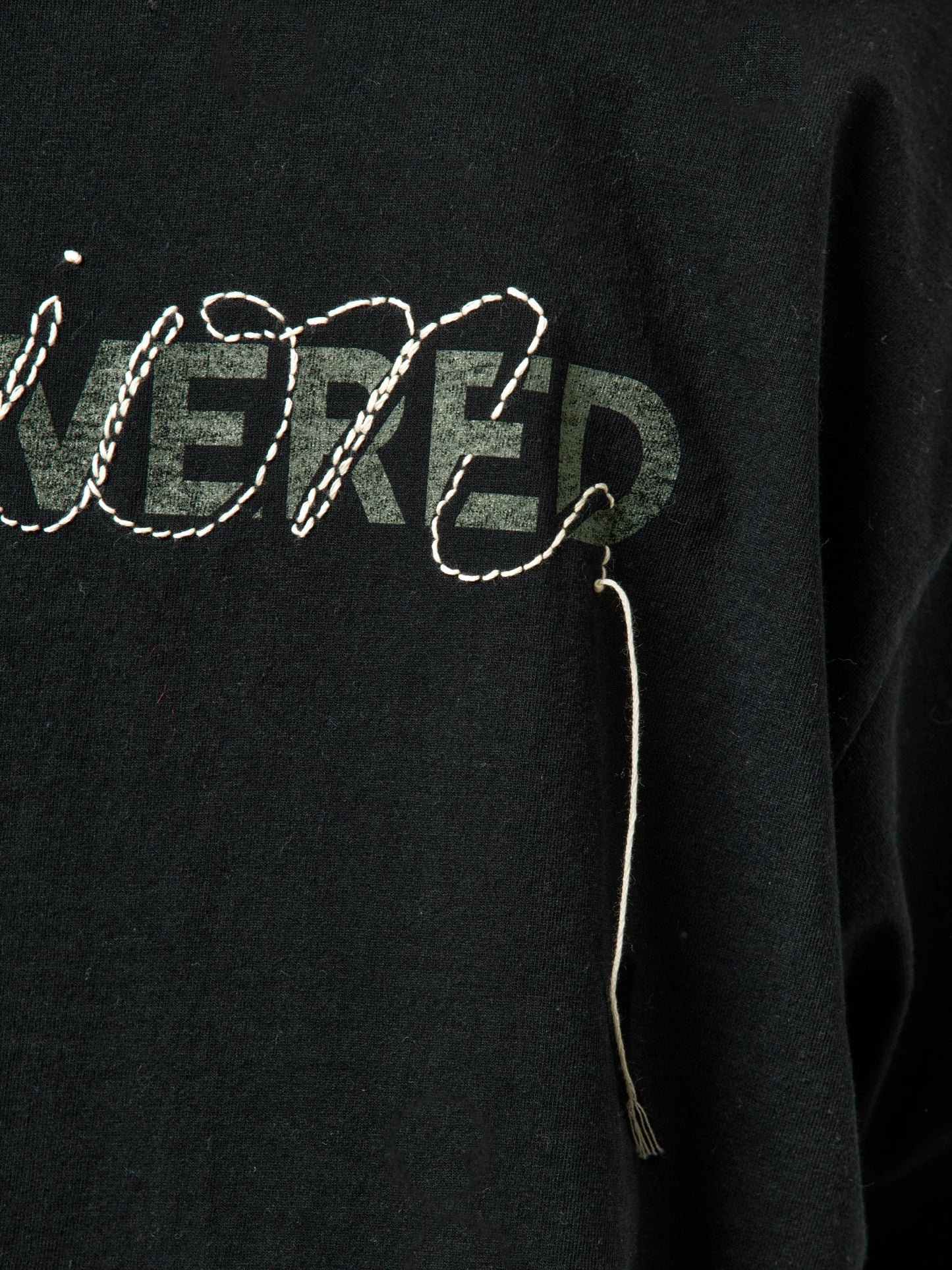 Union Looping Damage Tee (Black)