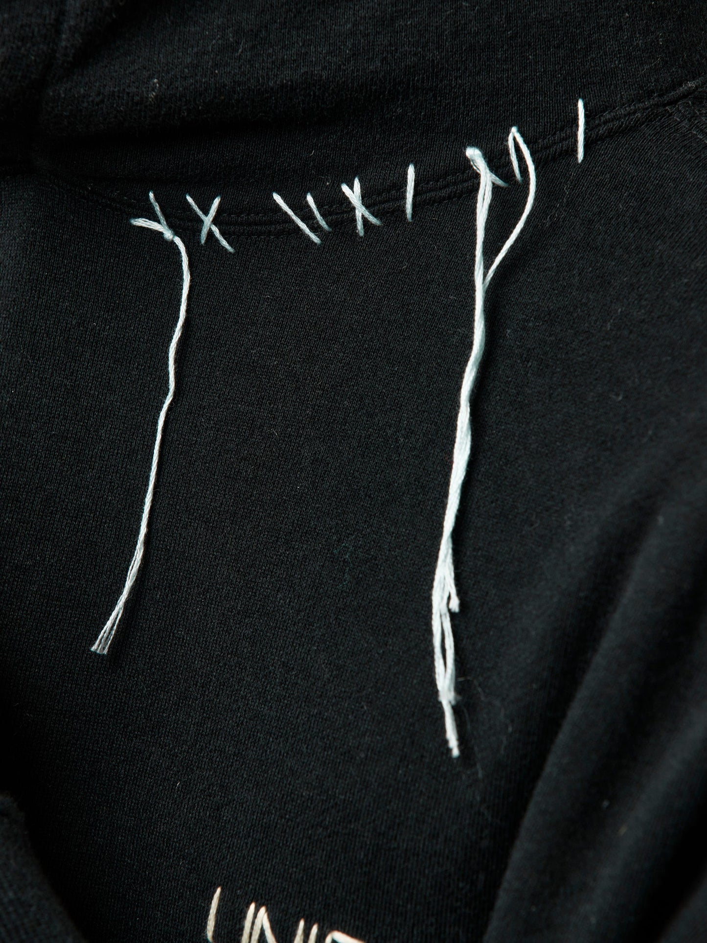 Union Looping Damage Hoody (Black)