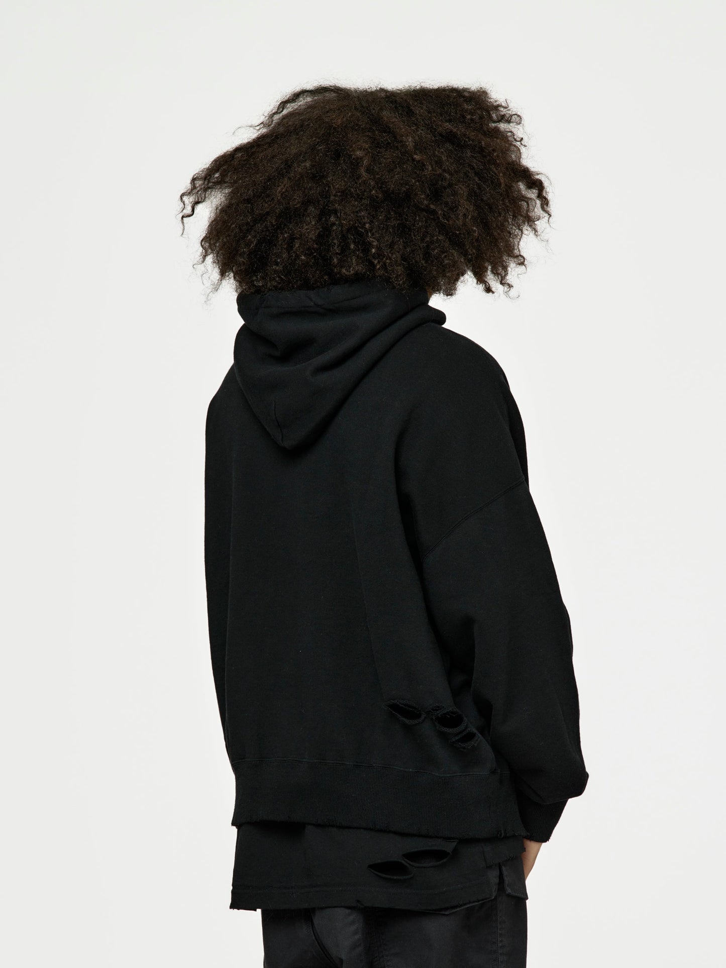 Union Looping Damage Hoody (Black)