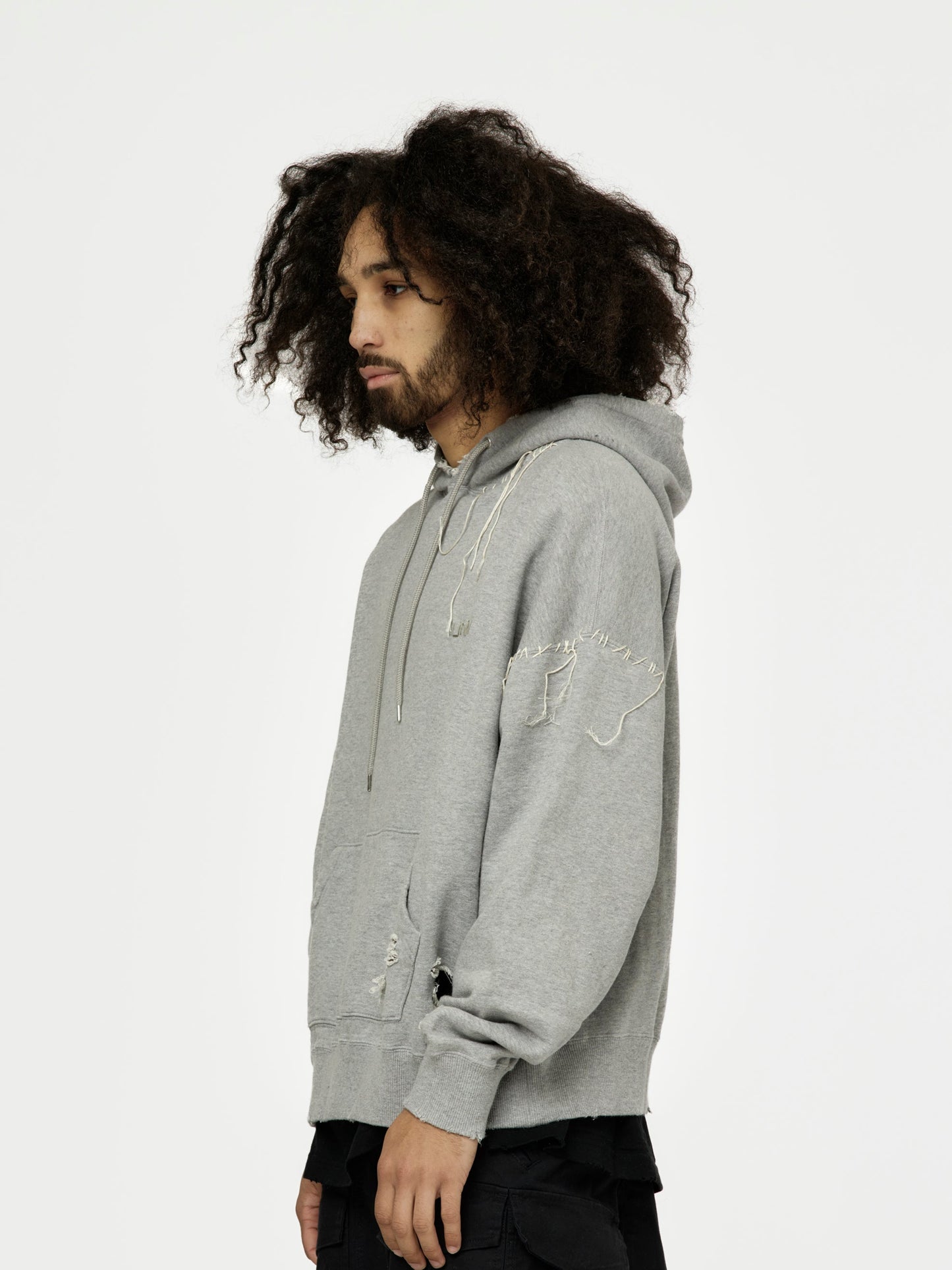 Union Looping Damage Hoody (Ecru)
