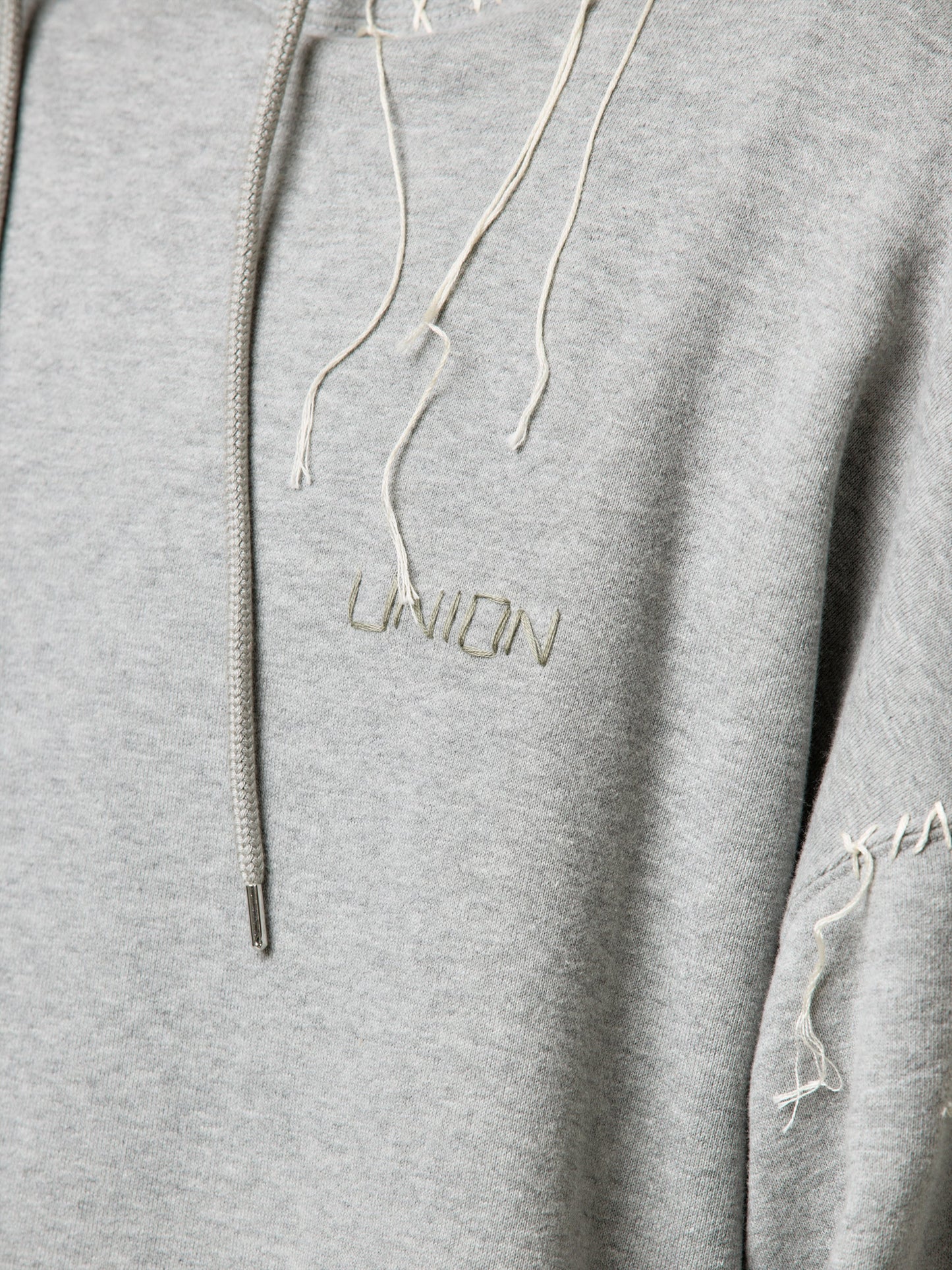 Union Looping Damage Hoody (Ecru)