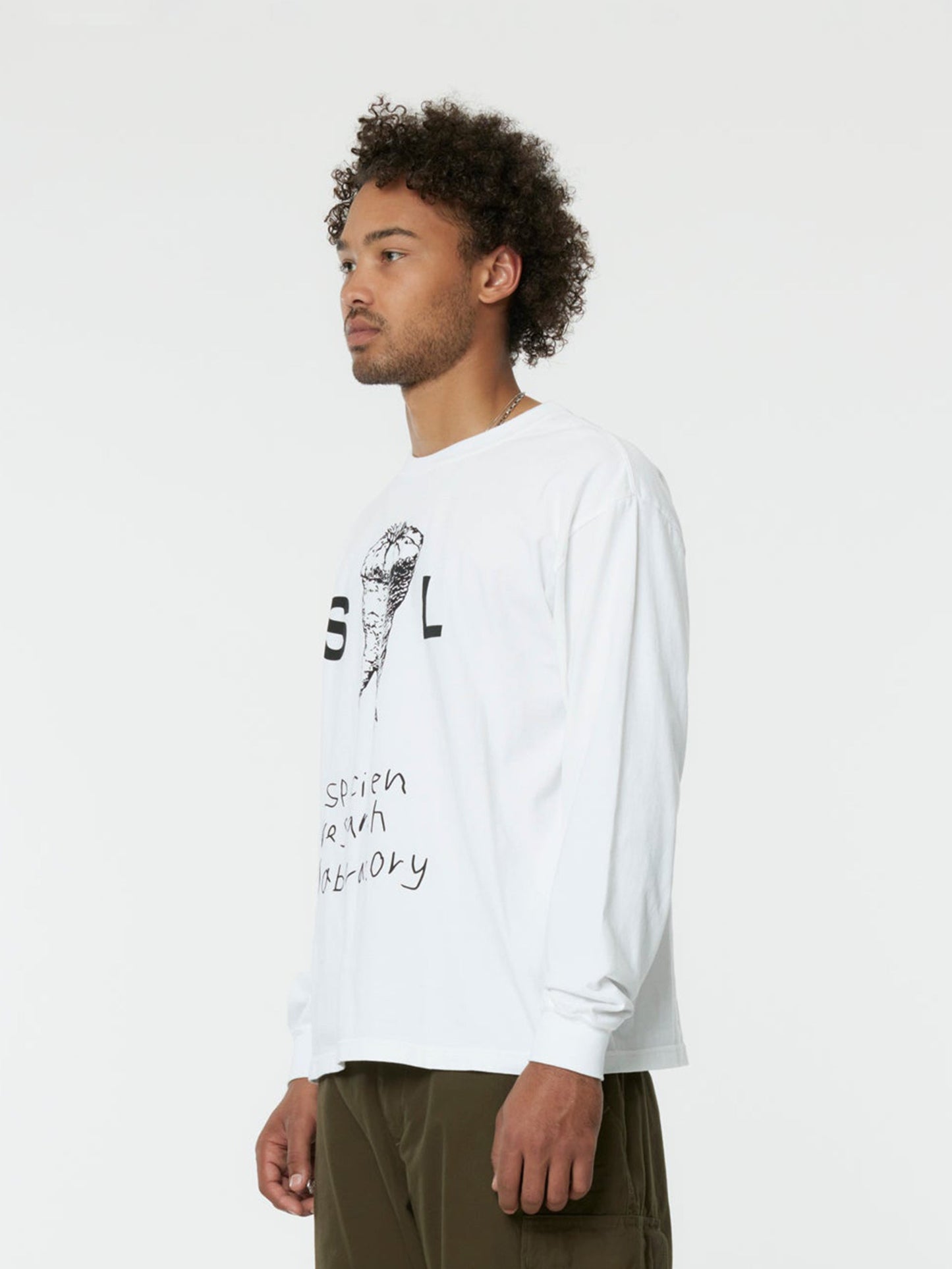 SRL . TEE LS-2 (WHITE)