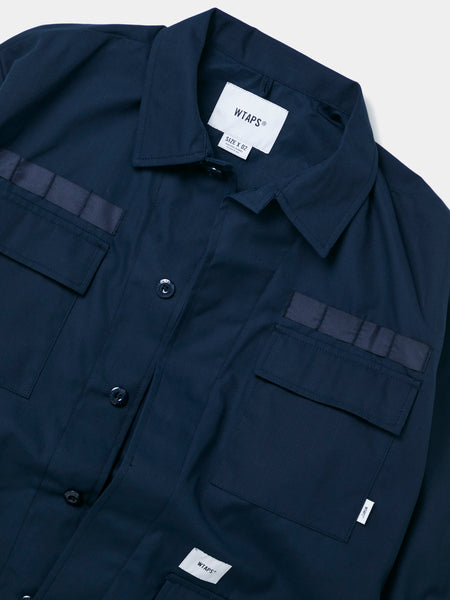 Buy Wtaps JMOD 02 / LS / CTPL. TWILL. (NAVY) Online at UNION LOS