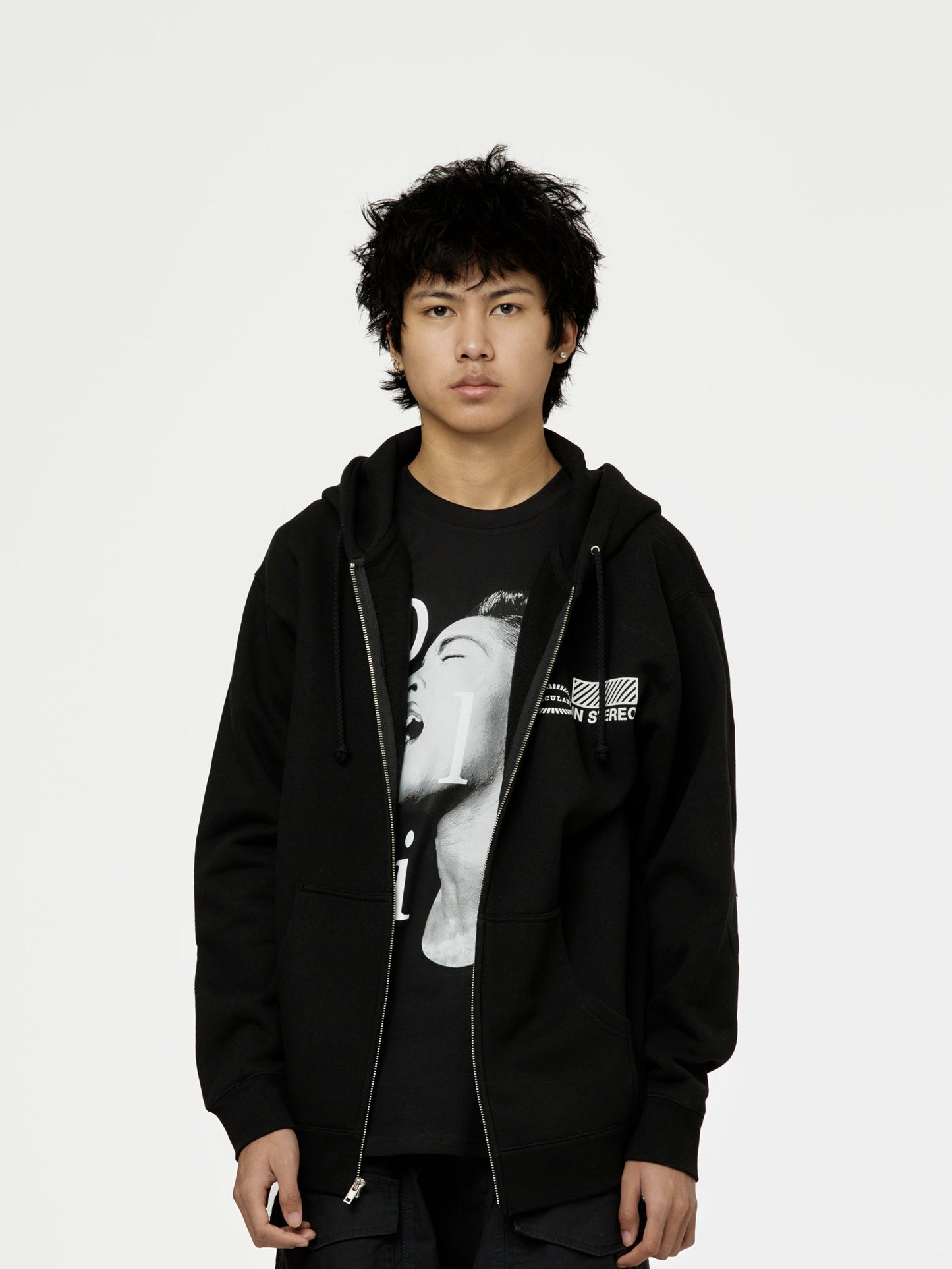 In Studio Zip Hoodie (Black)