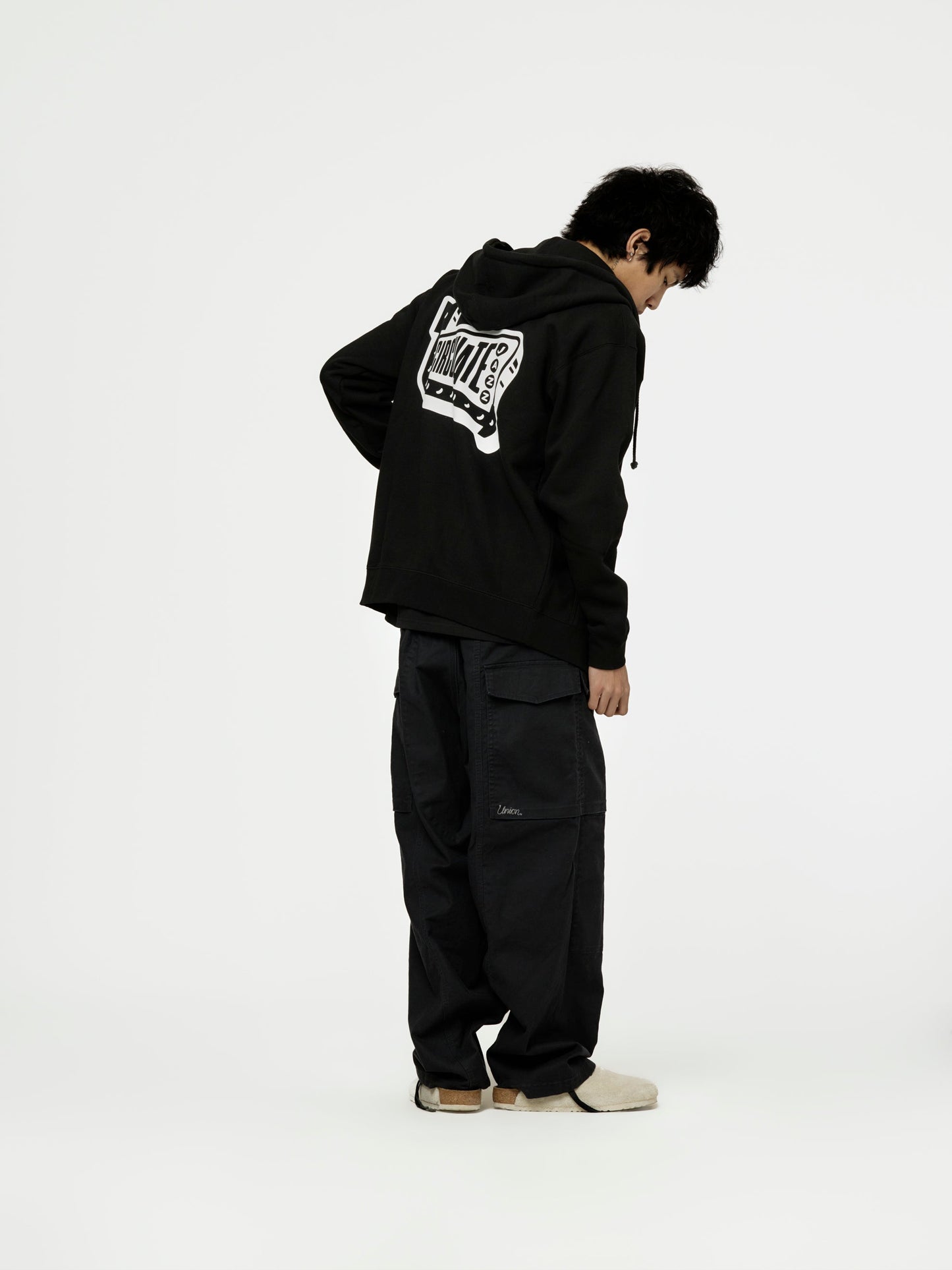 In Studio Zip Hoodie (Black)
