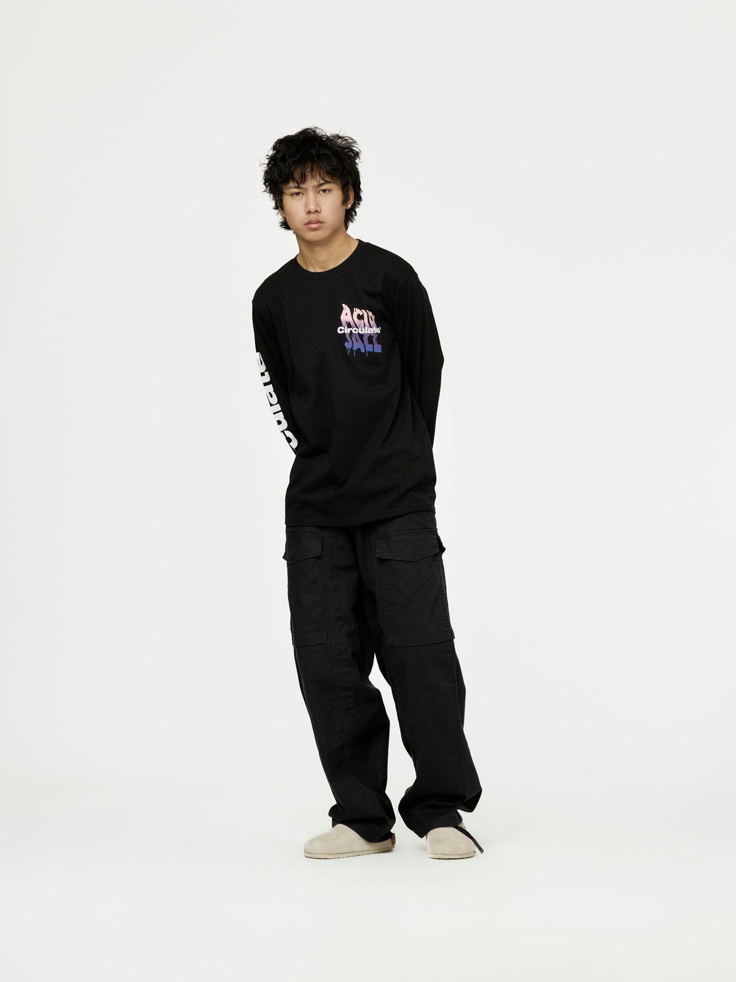 Housecat L/S Tee (Black)