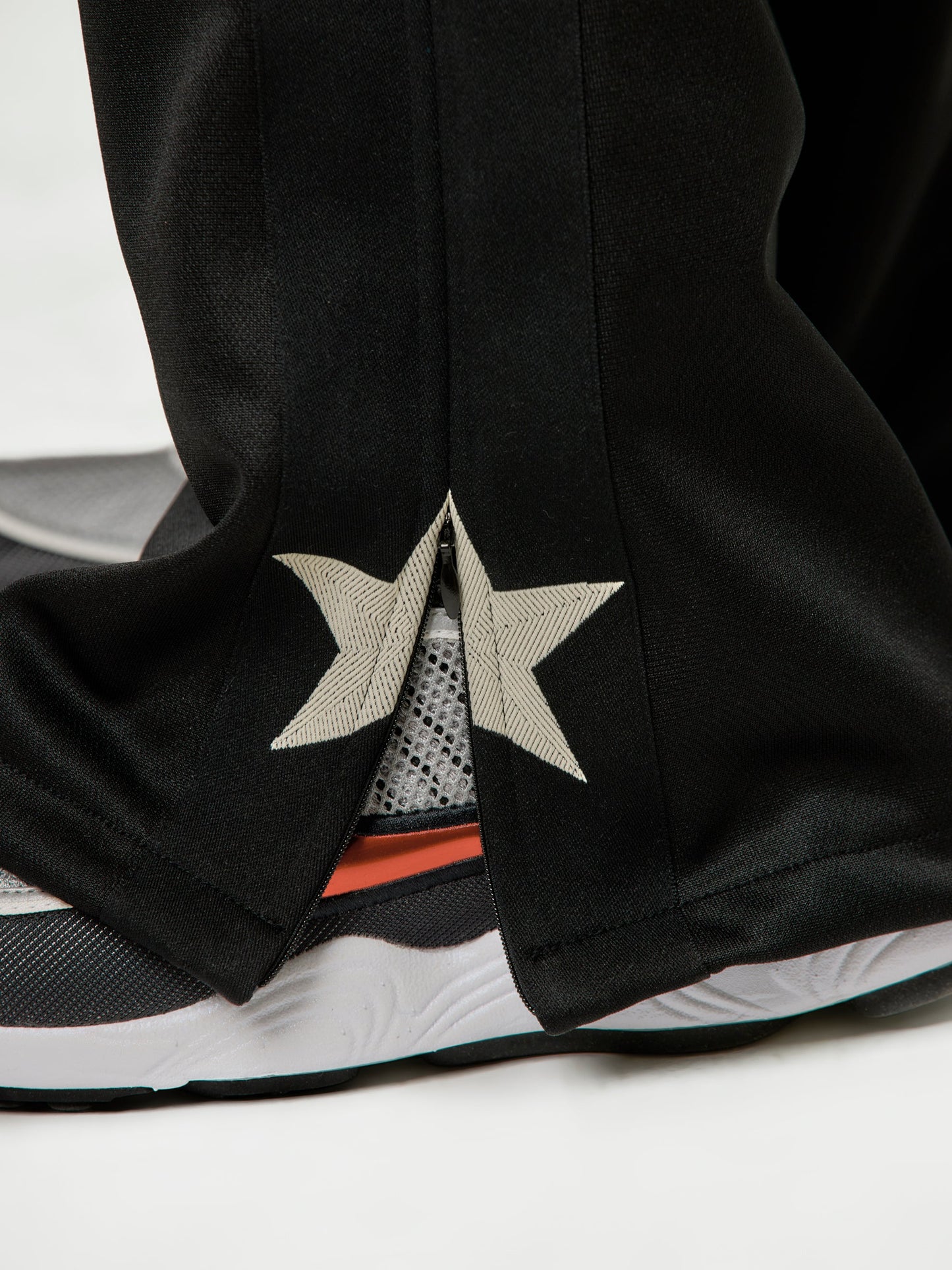 Smooth Jersey Stantman&woman Baggy Track Pants (Black)