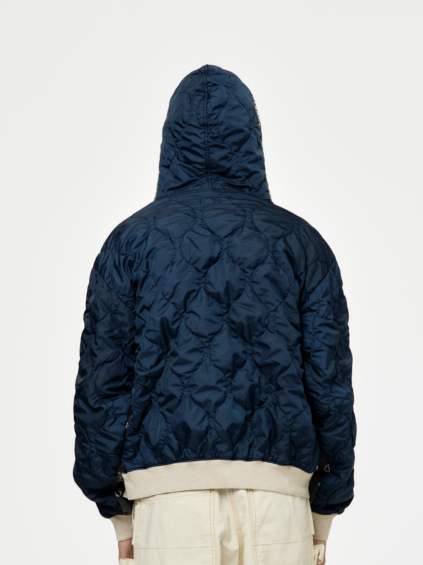 SWT Knit BANDANA BIVOUAC Hooded Blouson (Black)