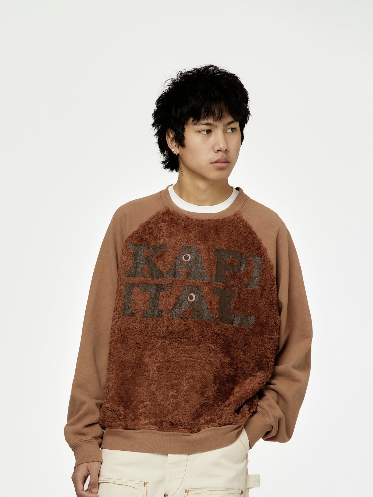 30/-SWTxFur GRIZZLY SWT (SPEAKEASY KAPITAL) (Light Brown)