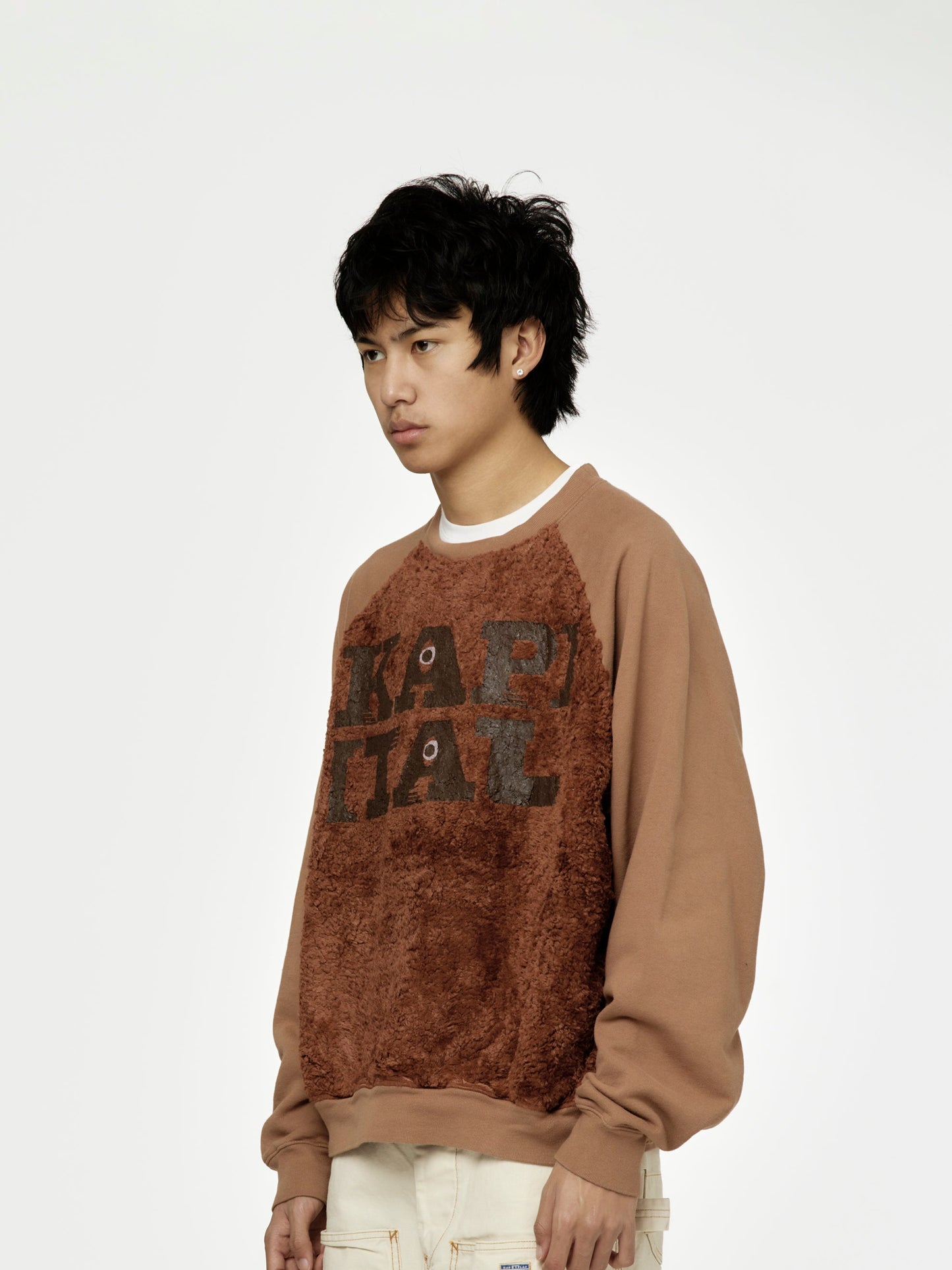 30/-SWTxFur GRIZZLY SWT (SPEAKEASY KAPITAL) (Light Brown)