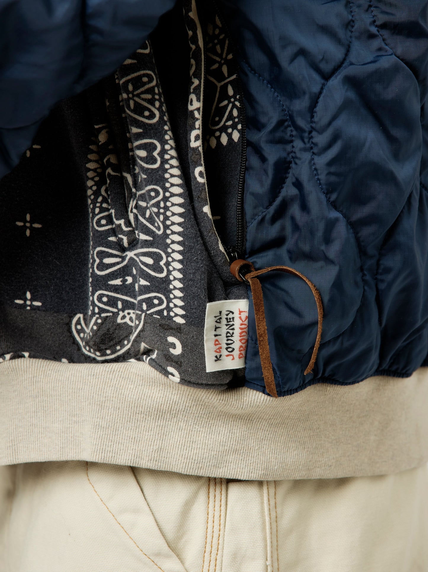 SWT Knit BANDANA BIVOUAC Hooded Blouson (Black)